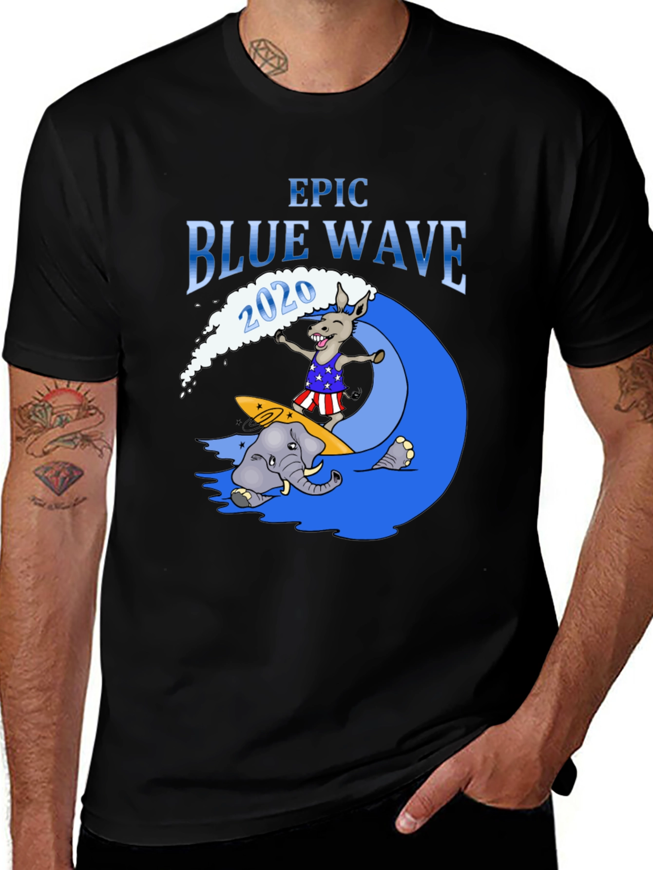 Epic Blue Wave 2020 Political T-Shirt