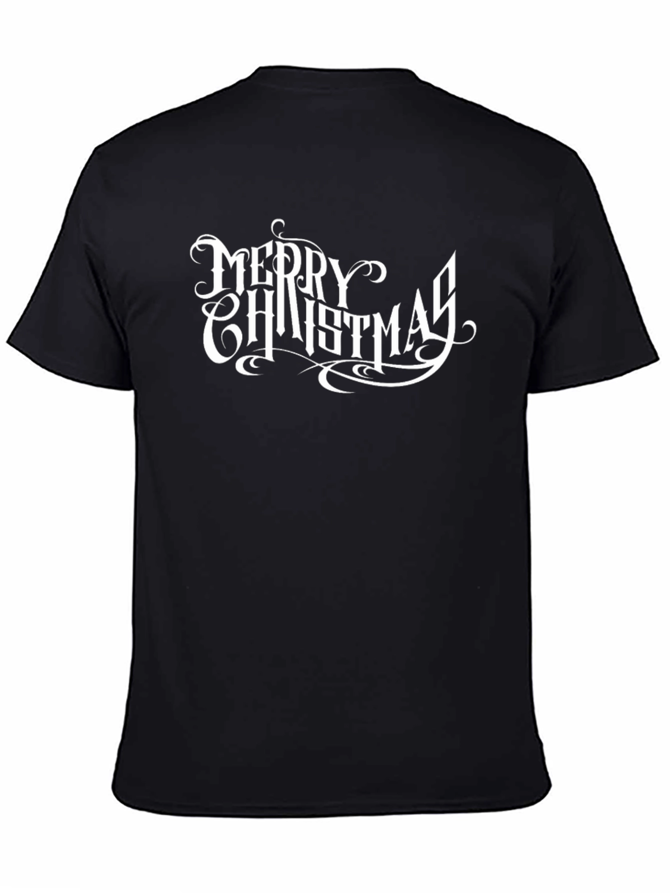 Merry Christmas Black T-Shirt