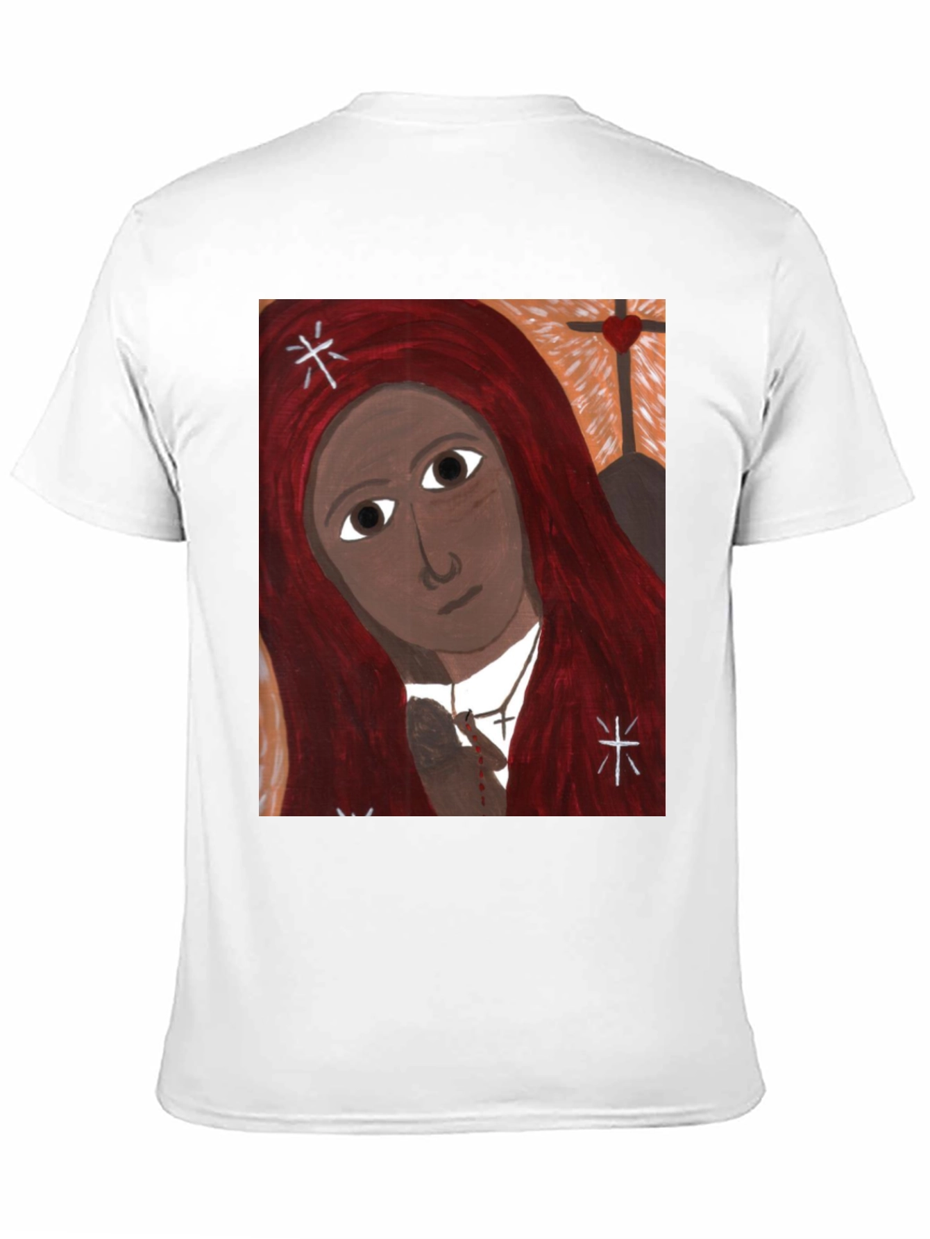 Unique Graphic Print Tee