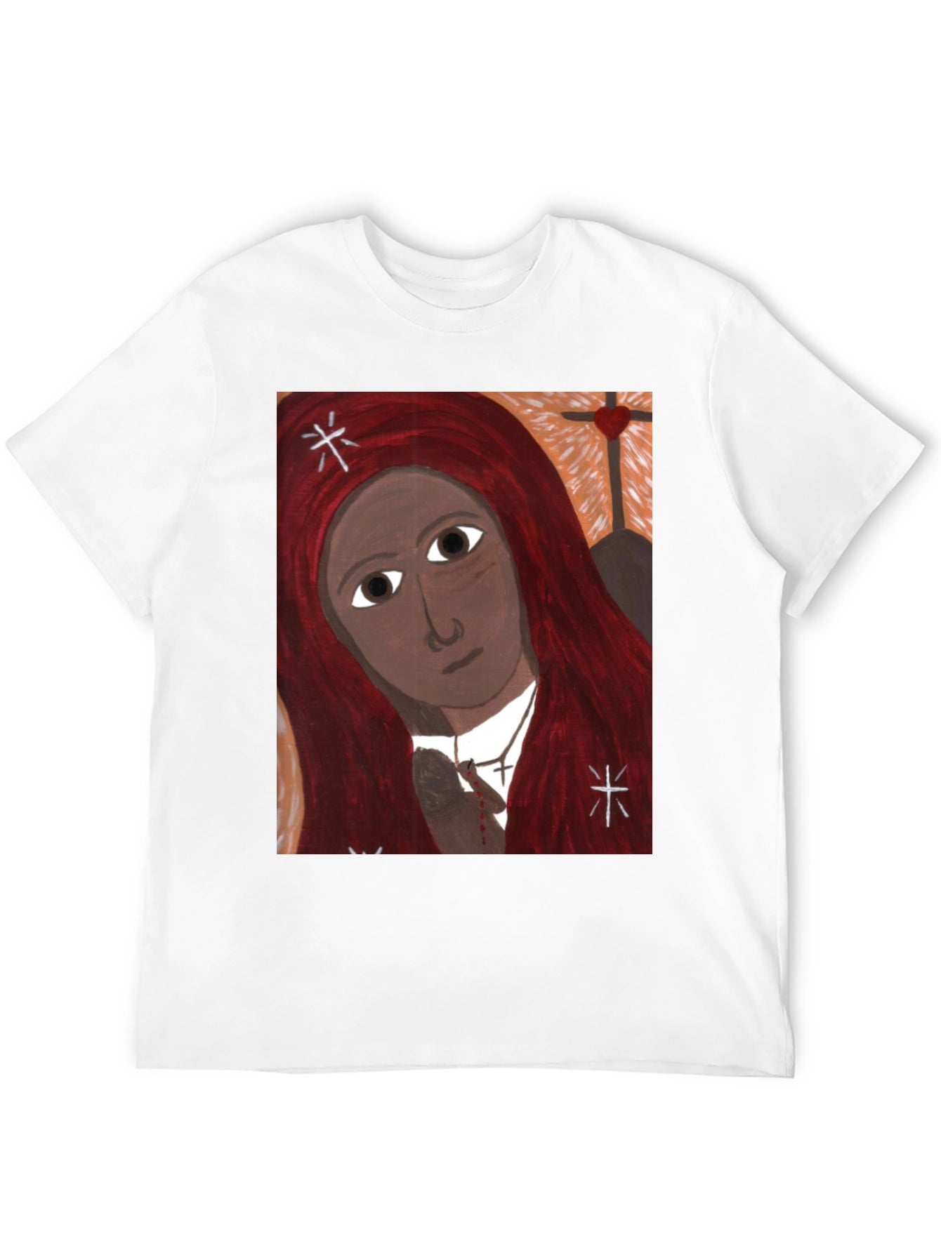 Unique Graphic Print Tee