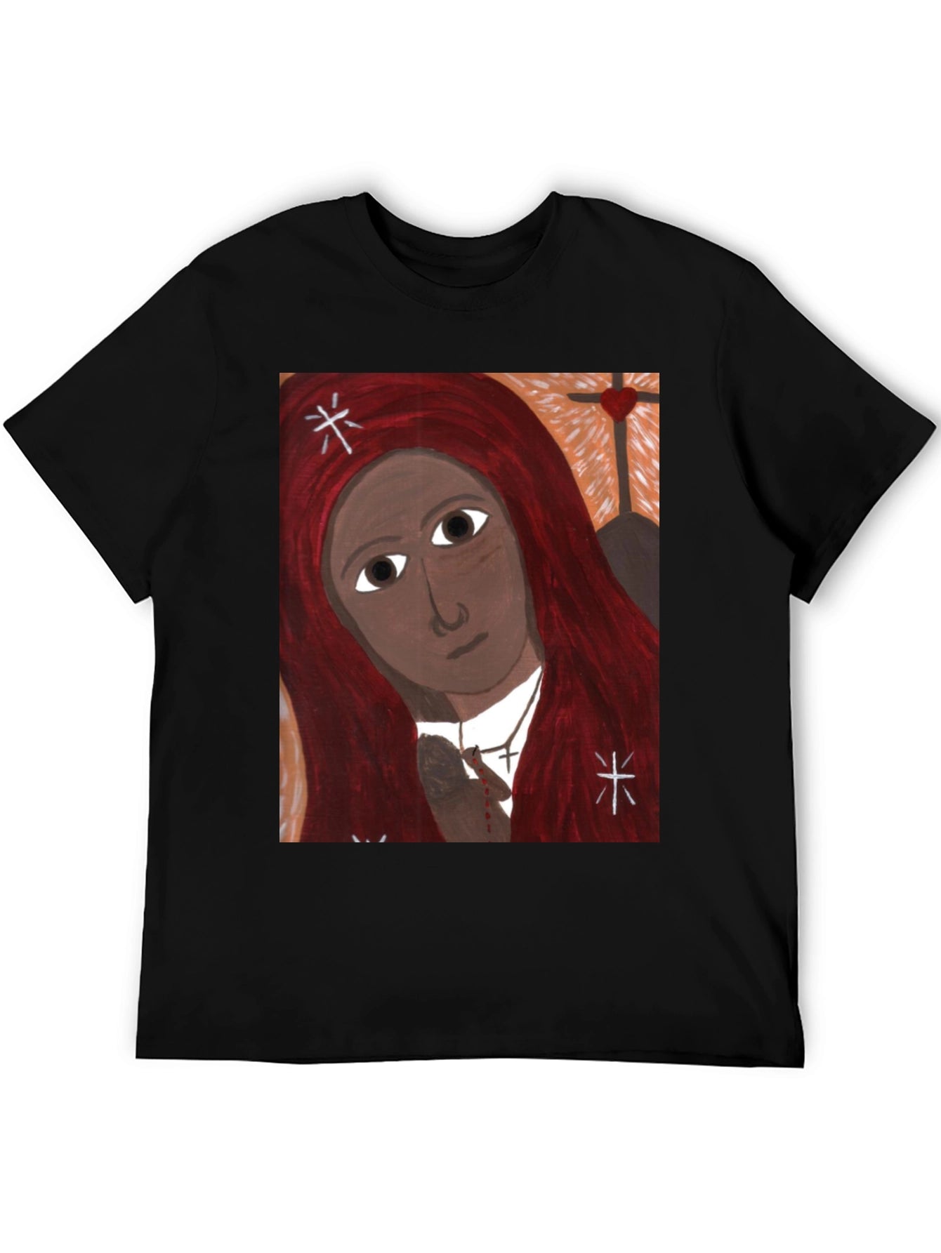 Unique Graphic Print Tee