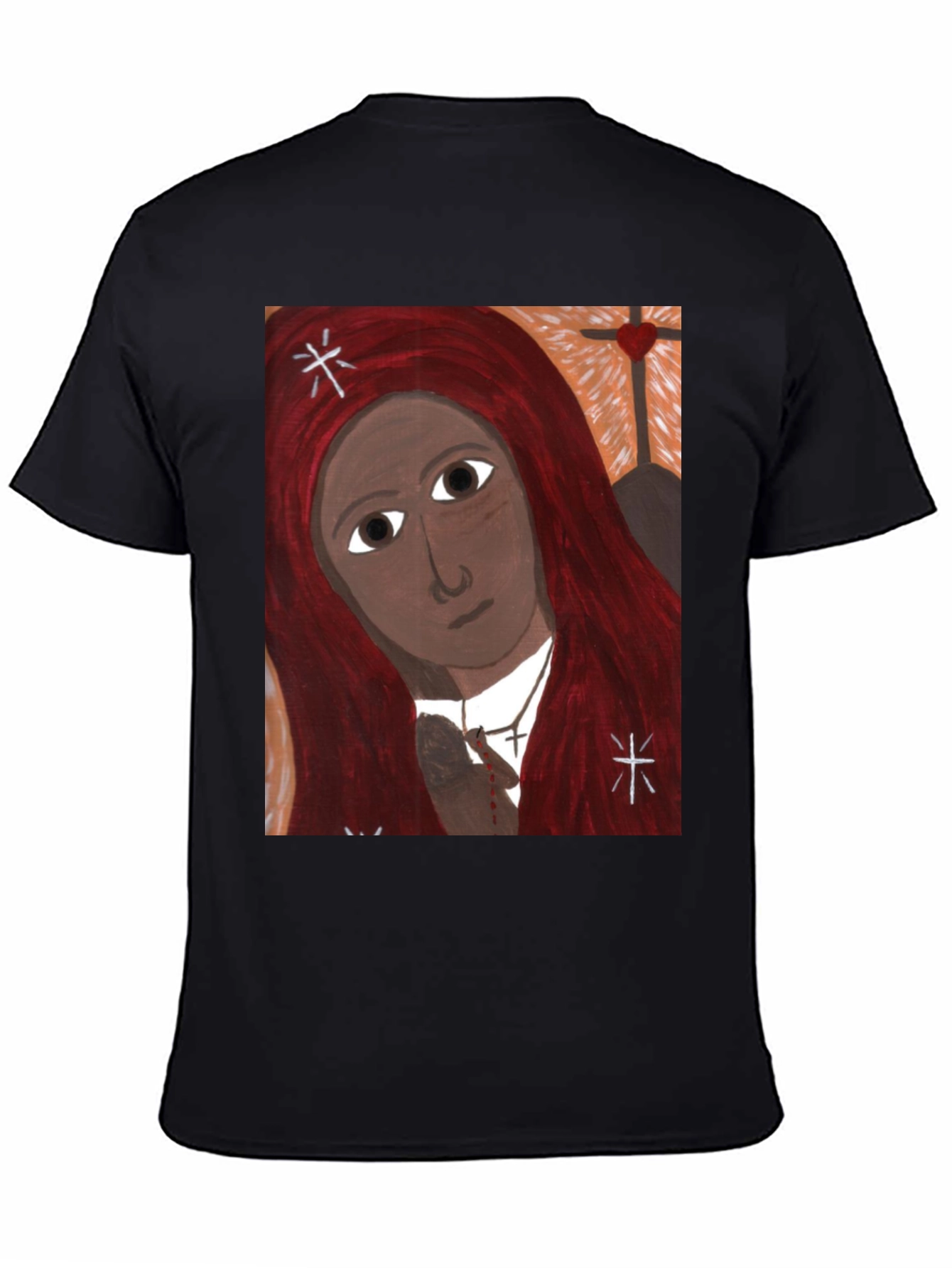 Unique Graphic Print Tee