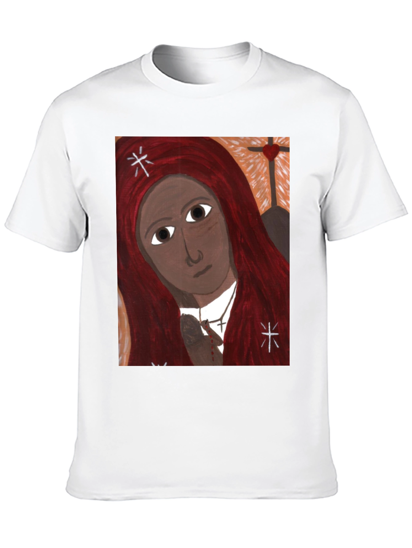 Unique Graphic Print Tee