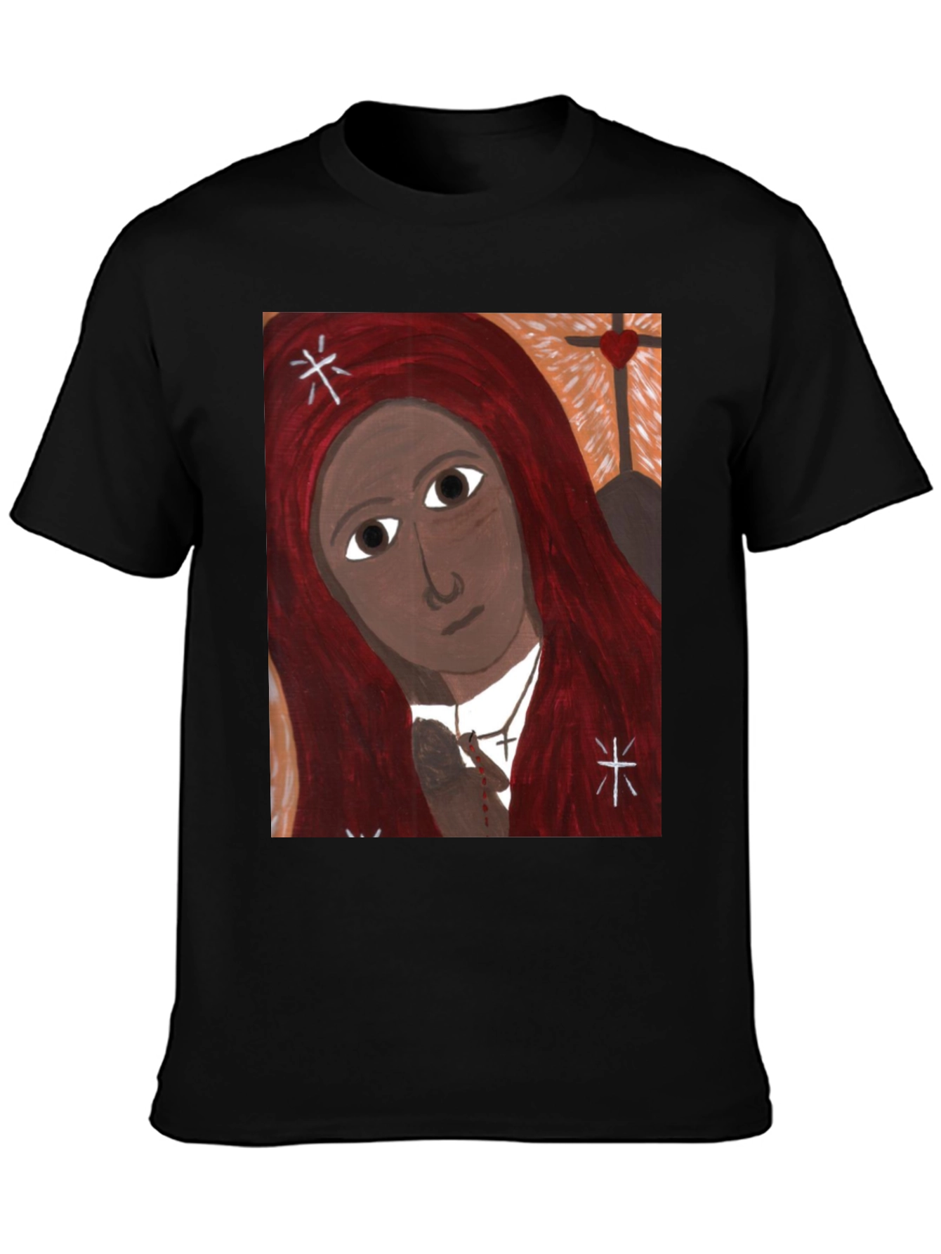 Unique Graphic Print Tee