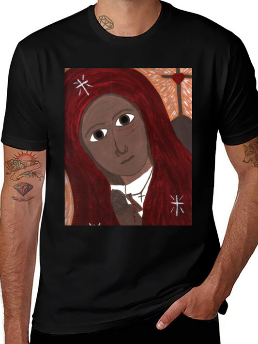 Unique Graphic Print Tee