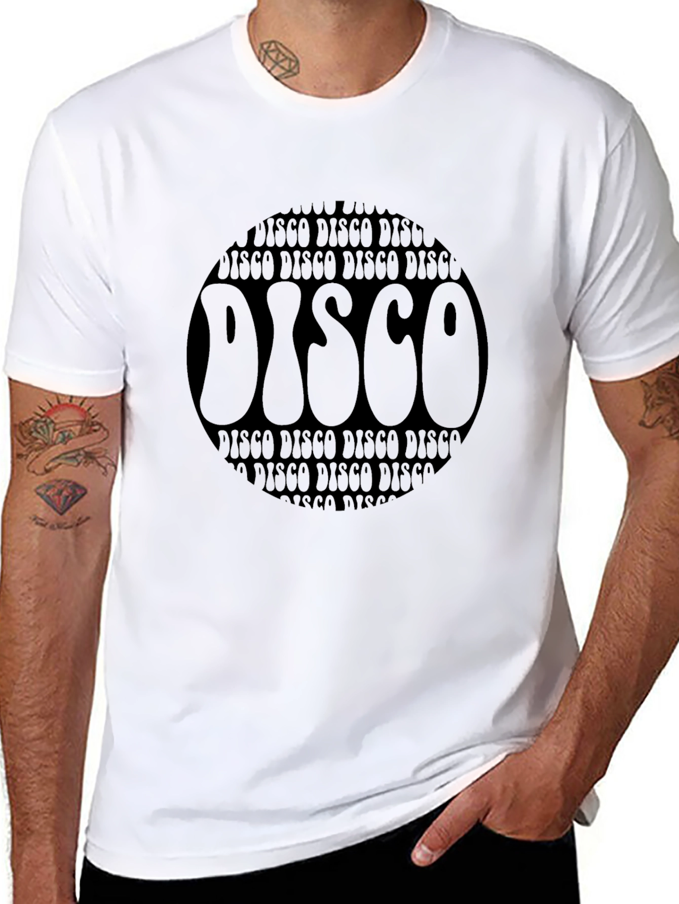 Retro Disco T-Shirt - Groovy 70s Style