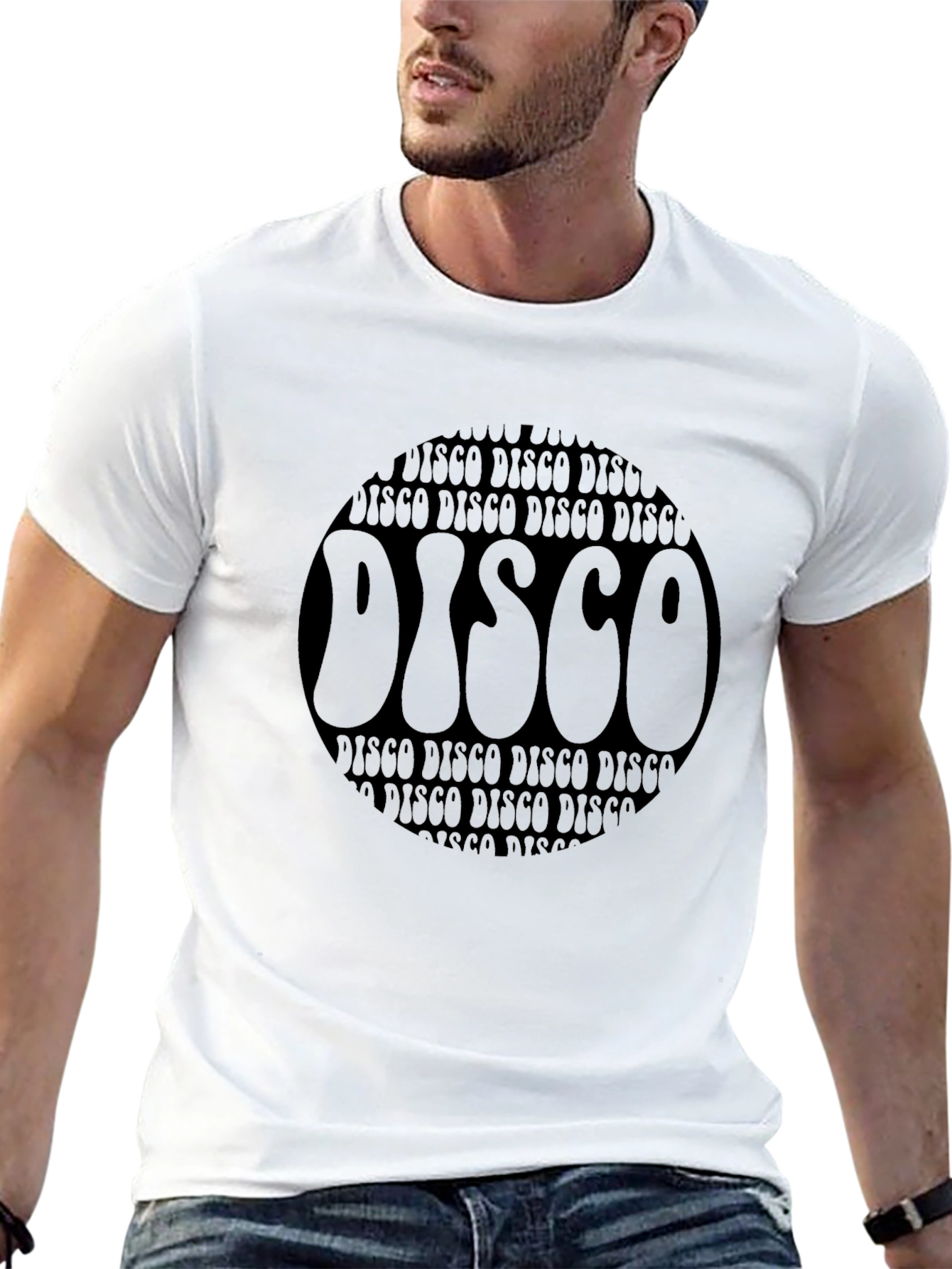 Retro Disco T-Shirt - Groovy 70s Style