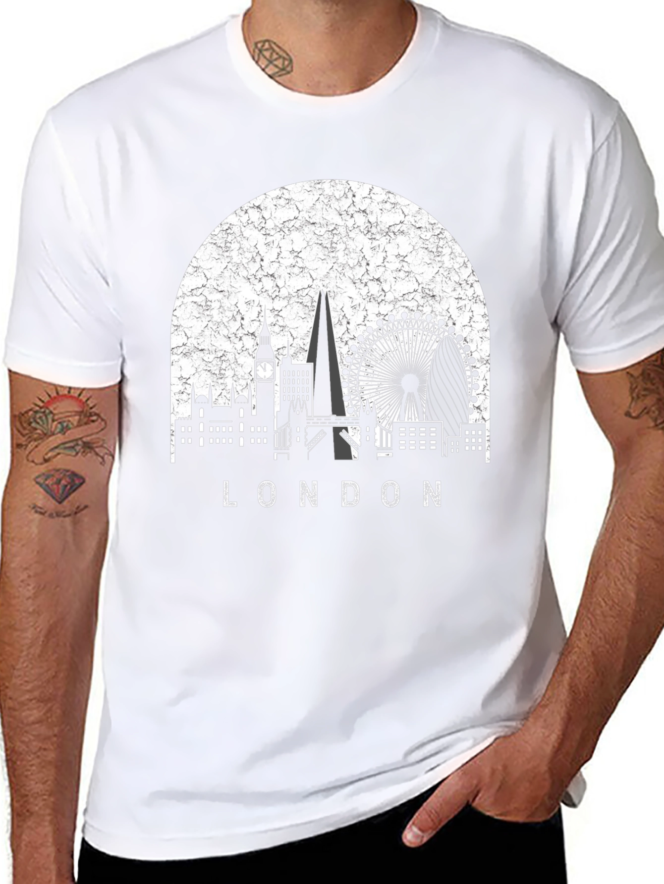 London Skyline Graphic T-Shirt