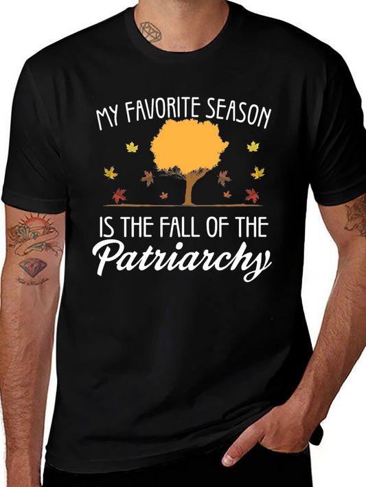 Fall of Patriarchy Graphic Tee - Feminist Apparel