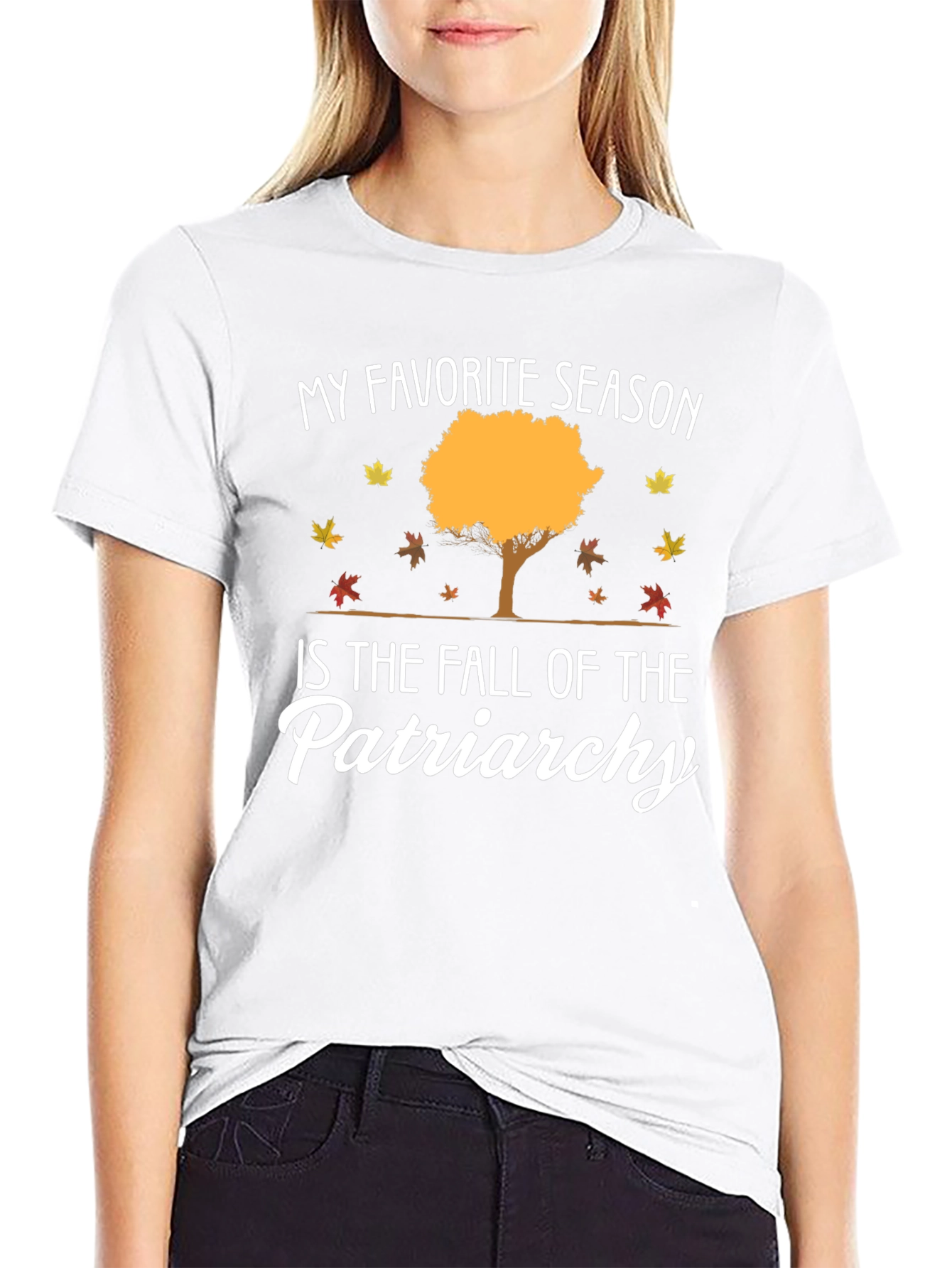 Fall of Patriarchy Graphic Tee - Feminist Apparel