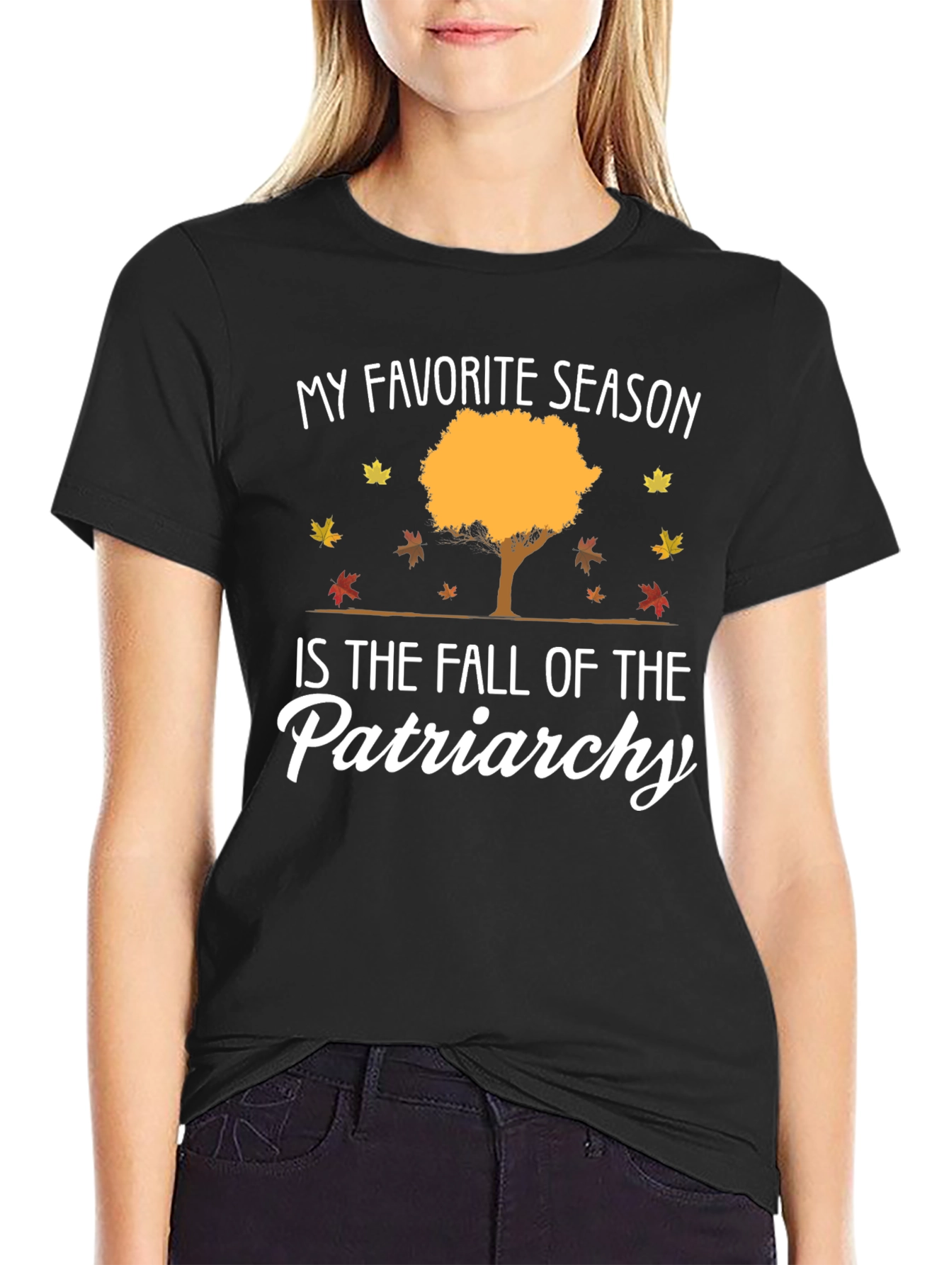 Fall of Patriarchy Graphic Tee - Feminist Apparel