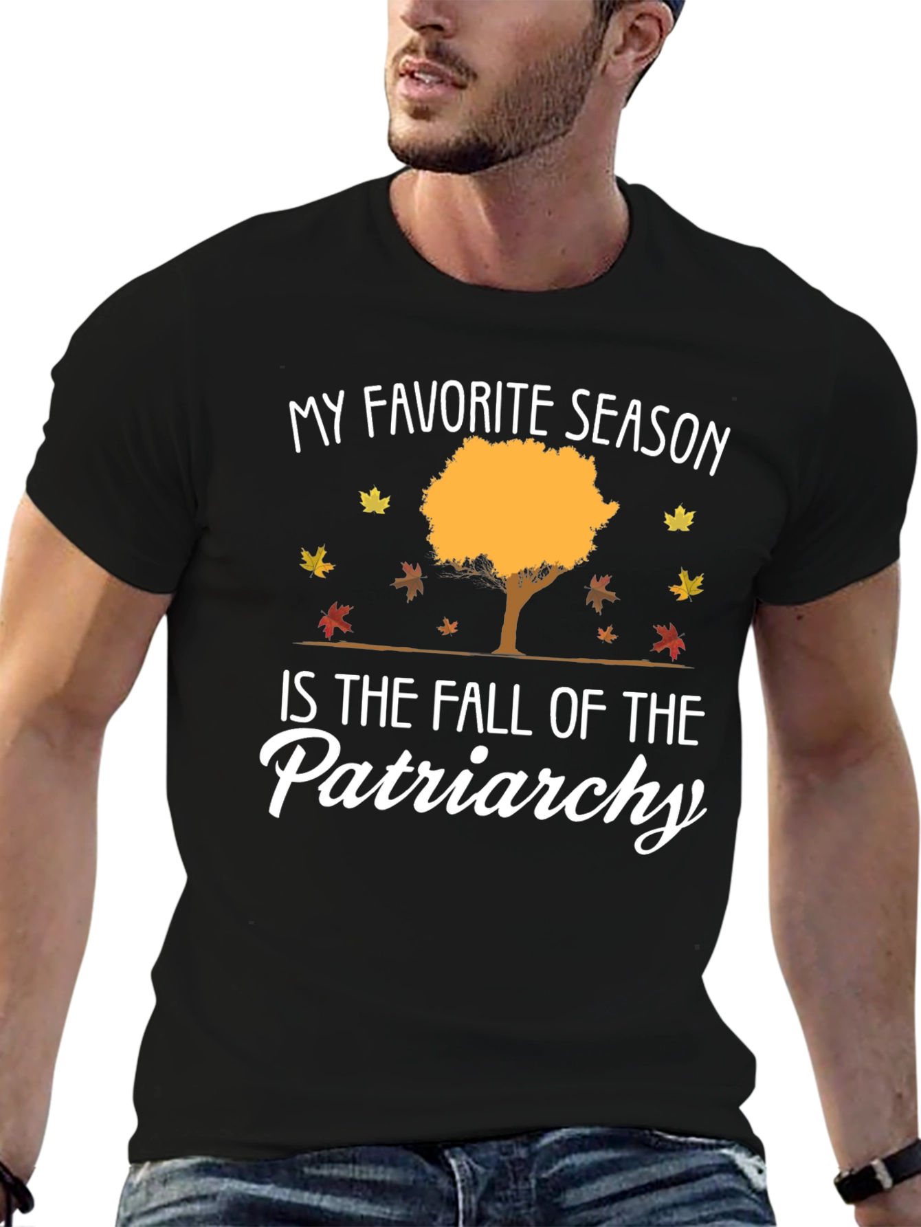 Fall of Patriarchy Graphic Tee - Feminist Apparel