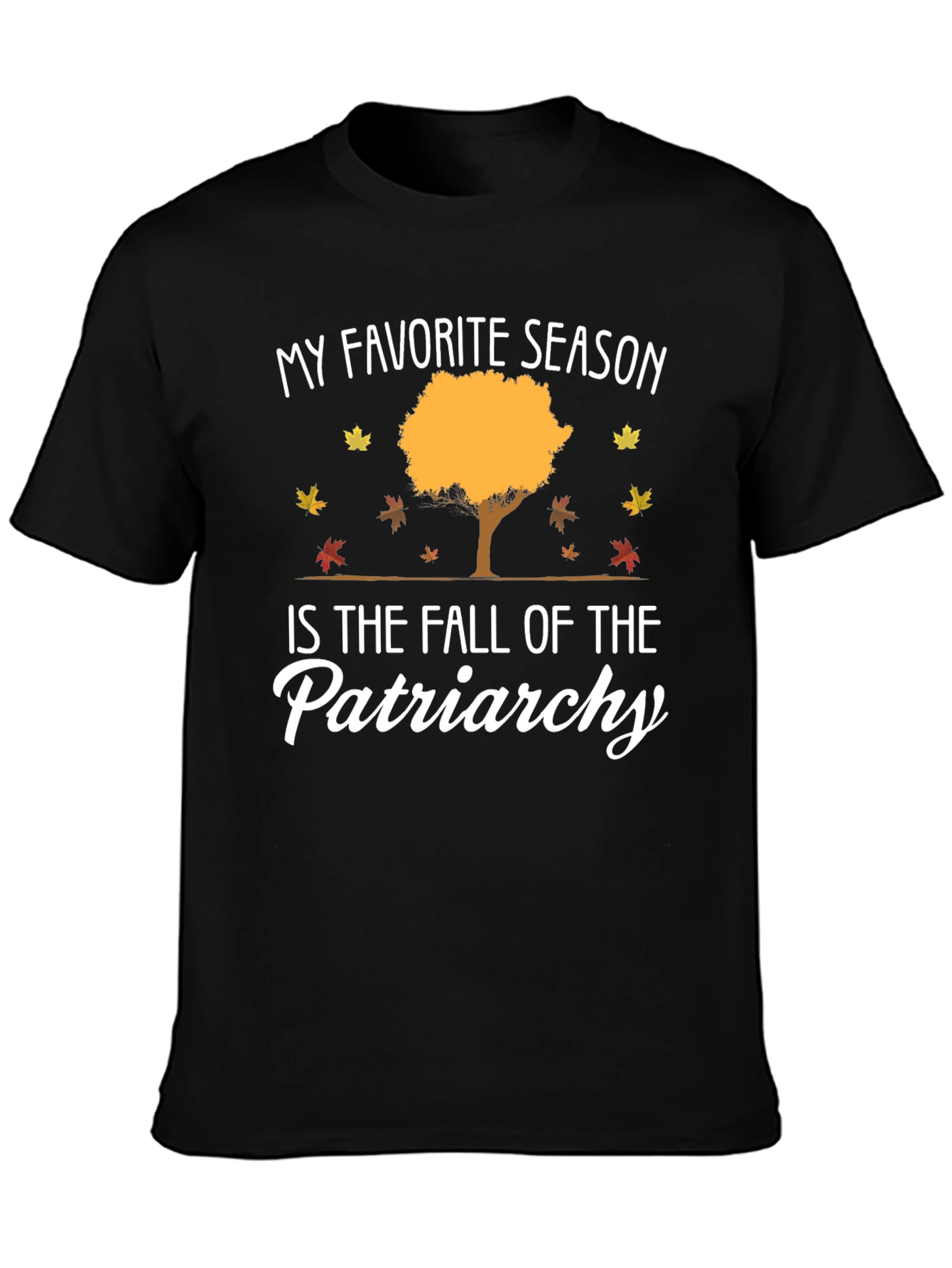 Fall of Patriarchy Graphic Tee - Feminist Apparel