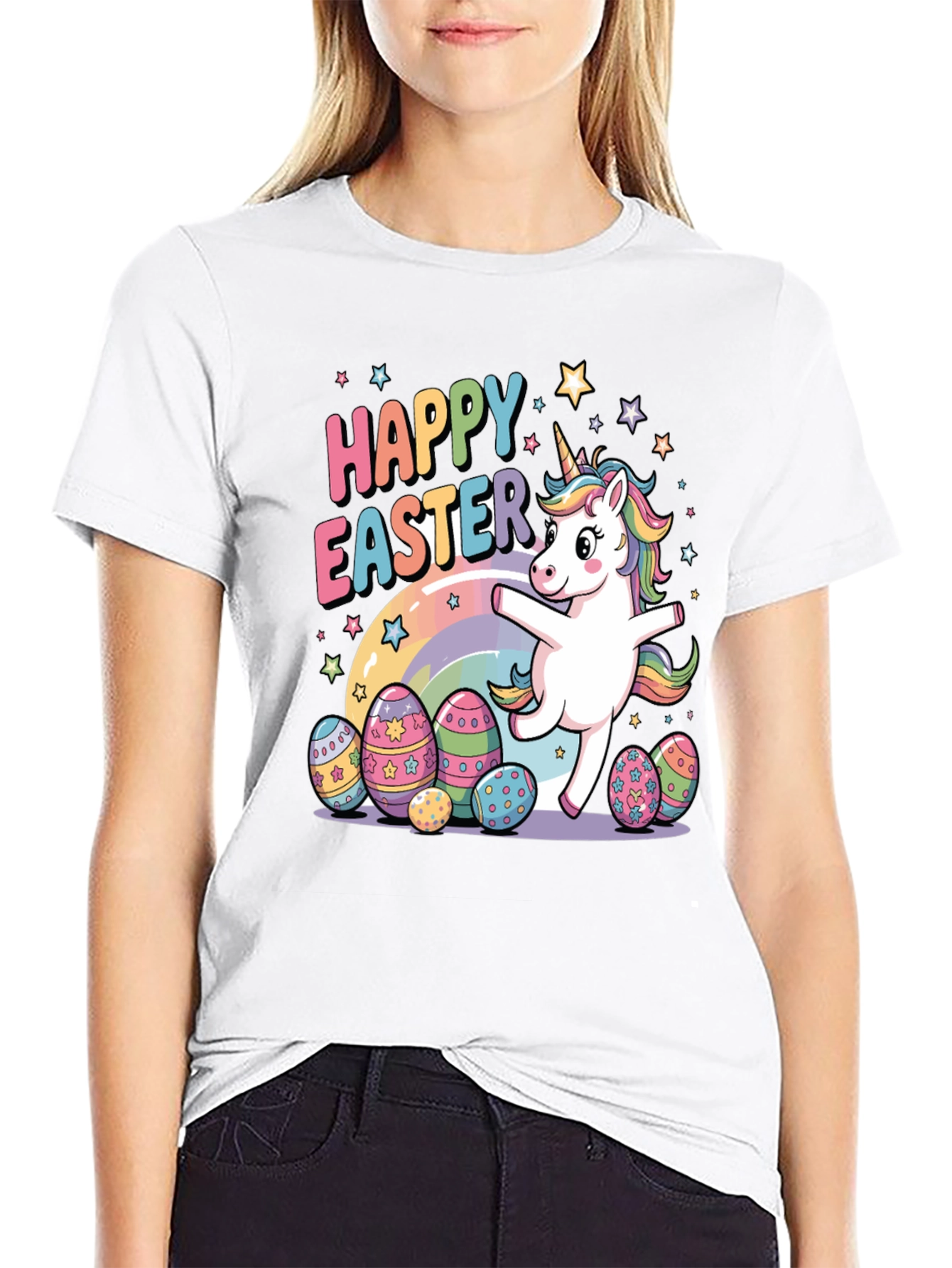 Happy Easter Unicorn T-Shirt