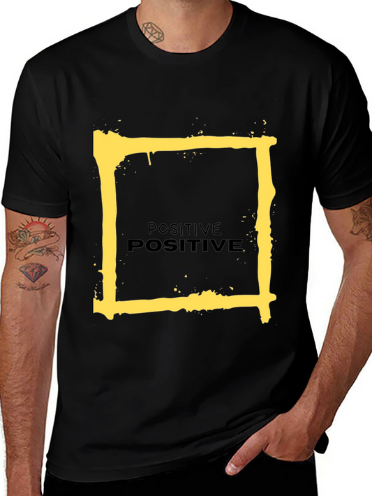 Positive Graphic Tee - Trendy & Stylish