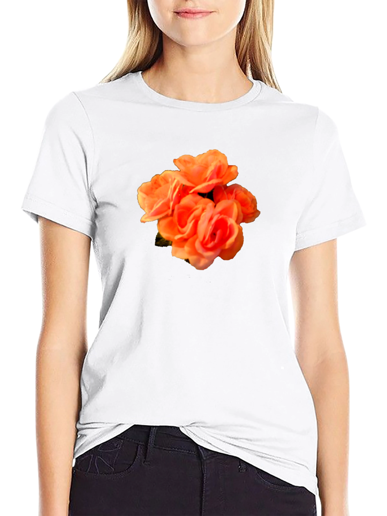 Floral Print Tee - Stylish Comfort