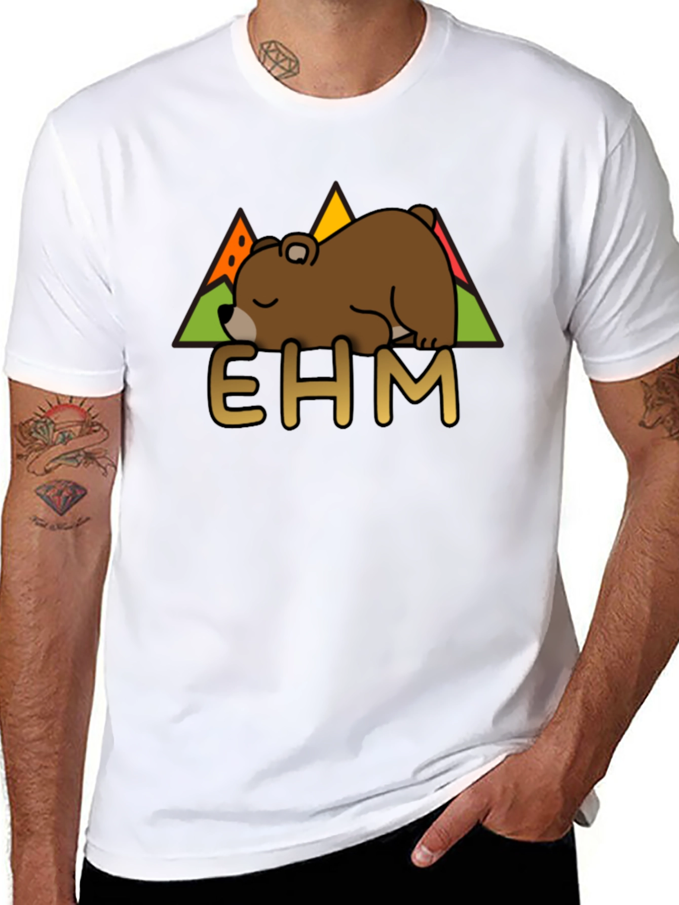 EHM Sleeping Bear Graphic T-Shirt