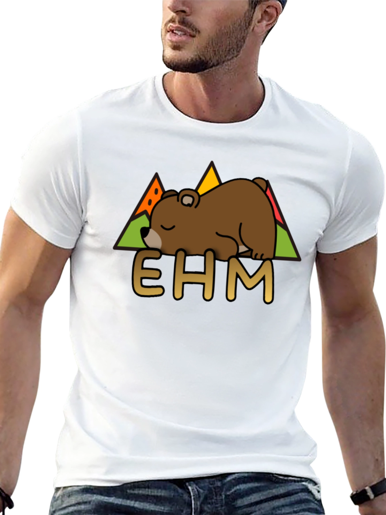 EHM Sleeping Bear Graphic T-Shirt