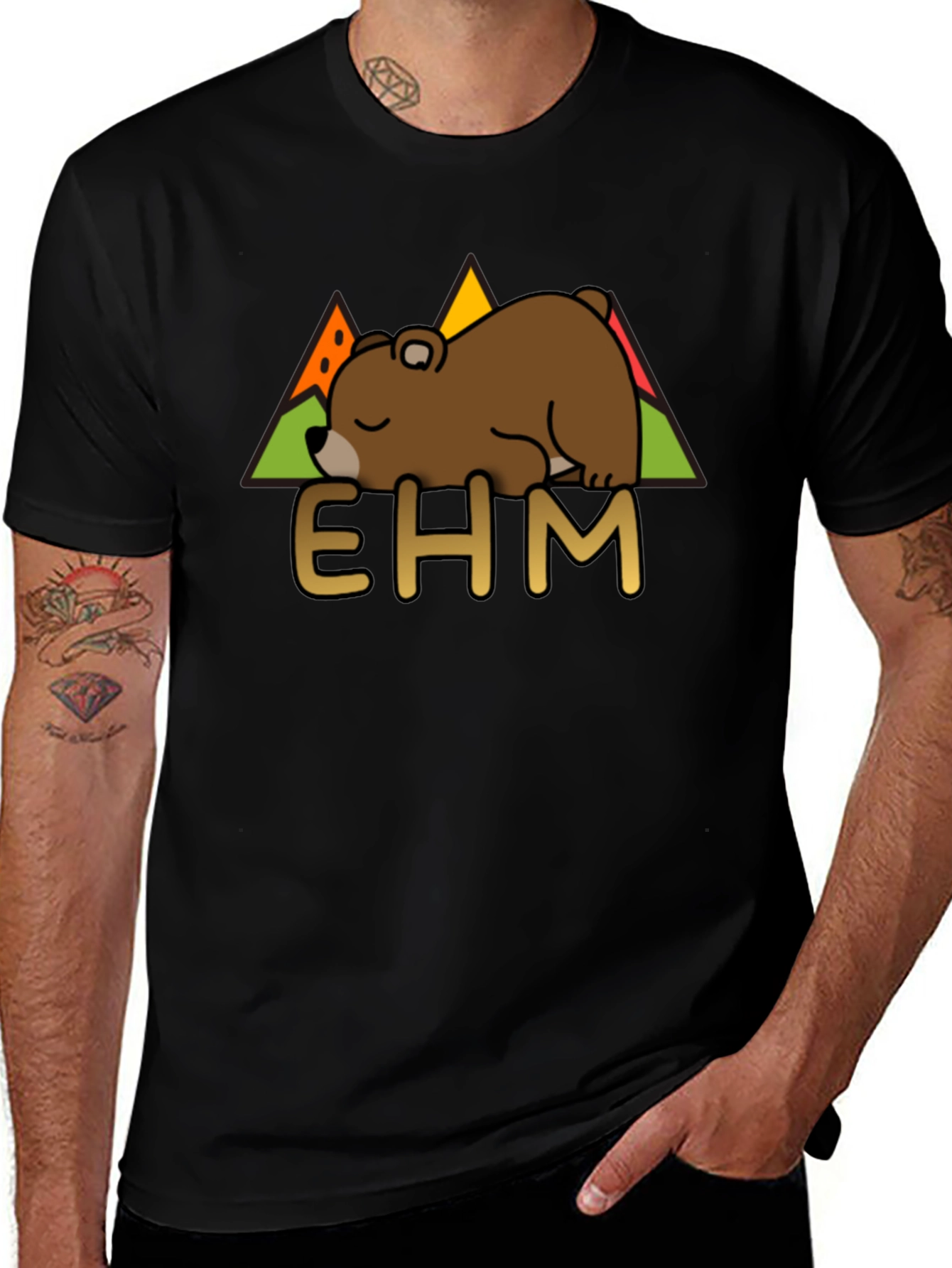 EHM Sleeping Bear Graphic T-Shirt