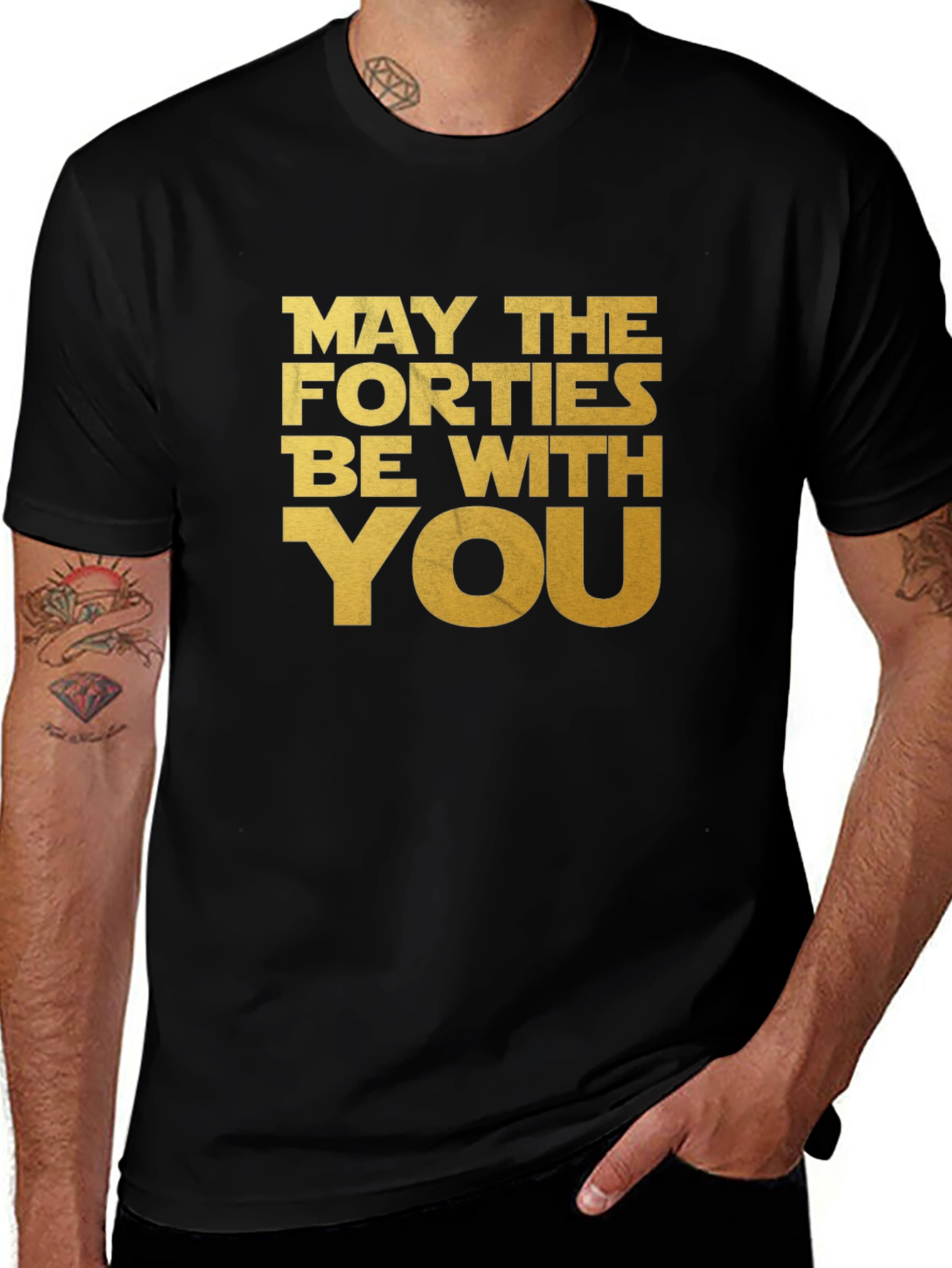 May The Forties Be With You T-Shirt