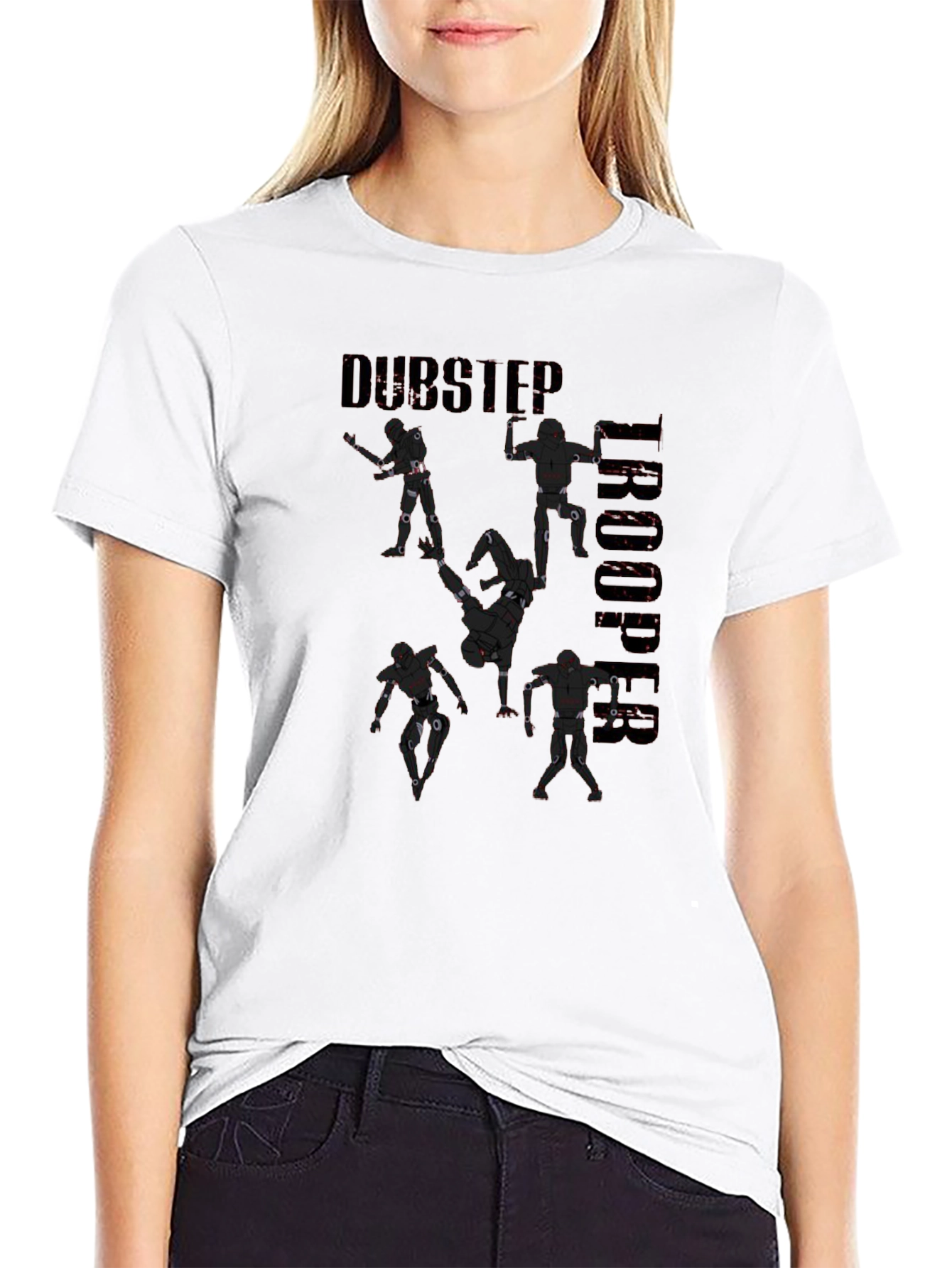Dubstep Trooper Graphic Tee - Unique Design