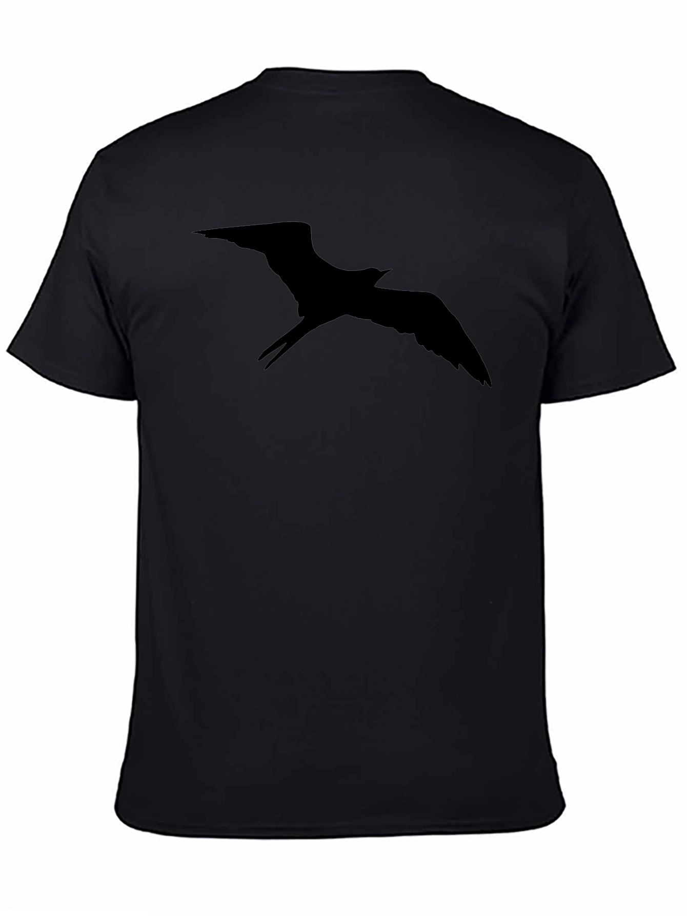 Black Bird Silhouette Graphic Tee