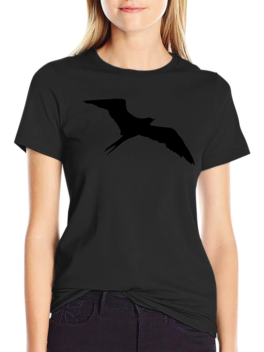 Black Bird Silhouette Graphic Tee