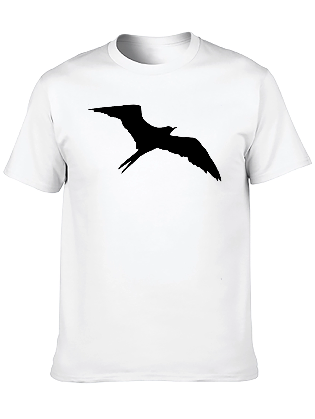 Black Bird Silhouette Graphic Tee