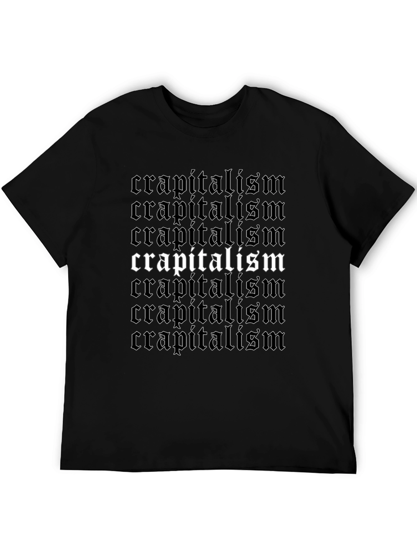 Crapitalism T-Shirt - Bold Statement Tee