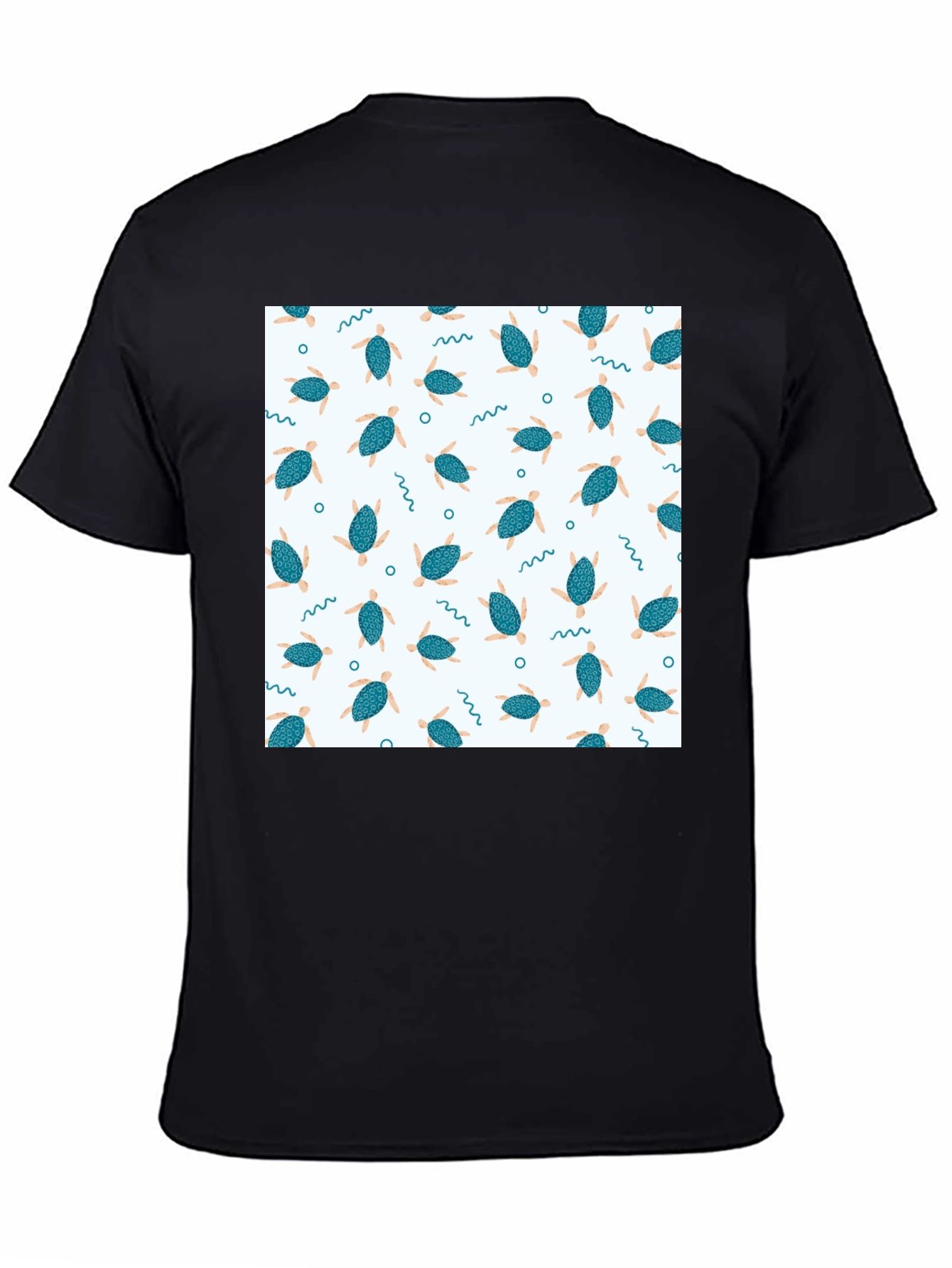 Turtle Pattern T-Shirt - Cool & Casual