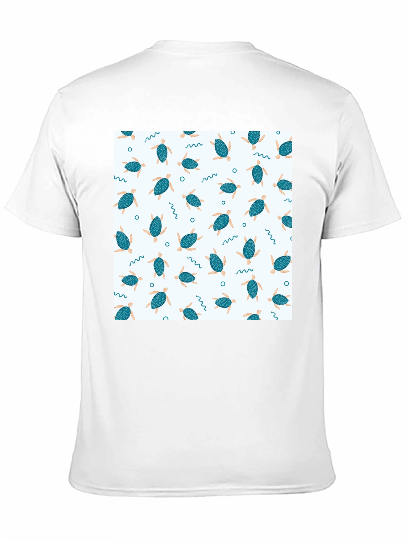 Turtle Pattern T-Shirt - Cool & Casual