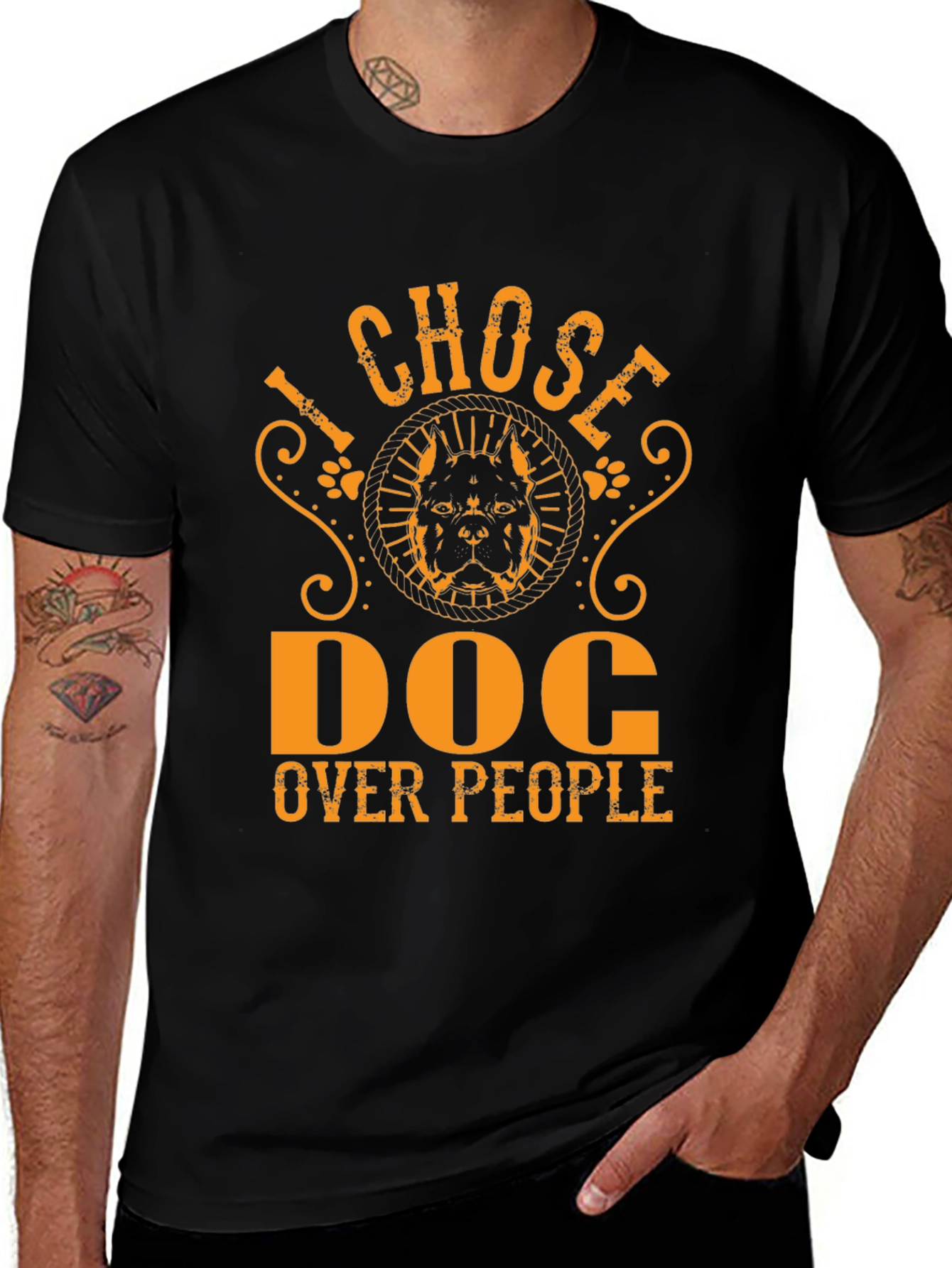 I Chose Dog Over People T-Shirt