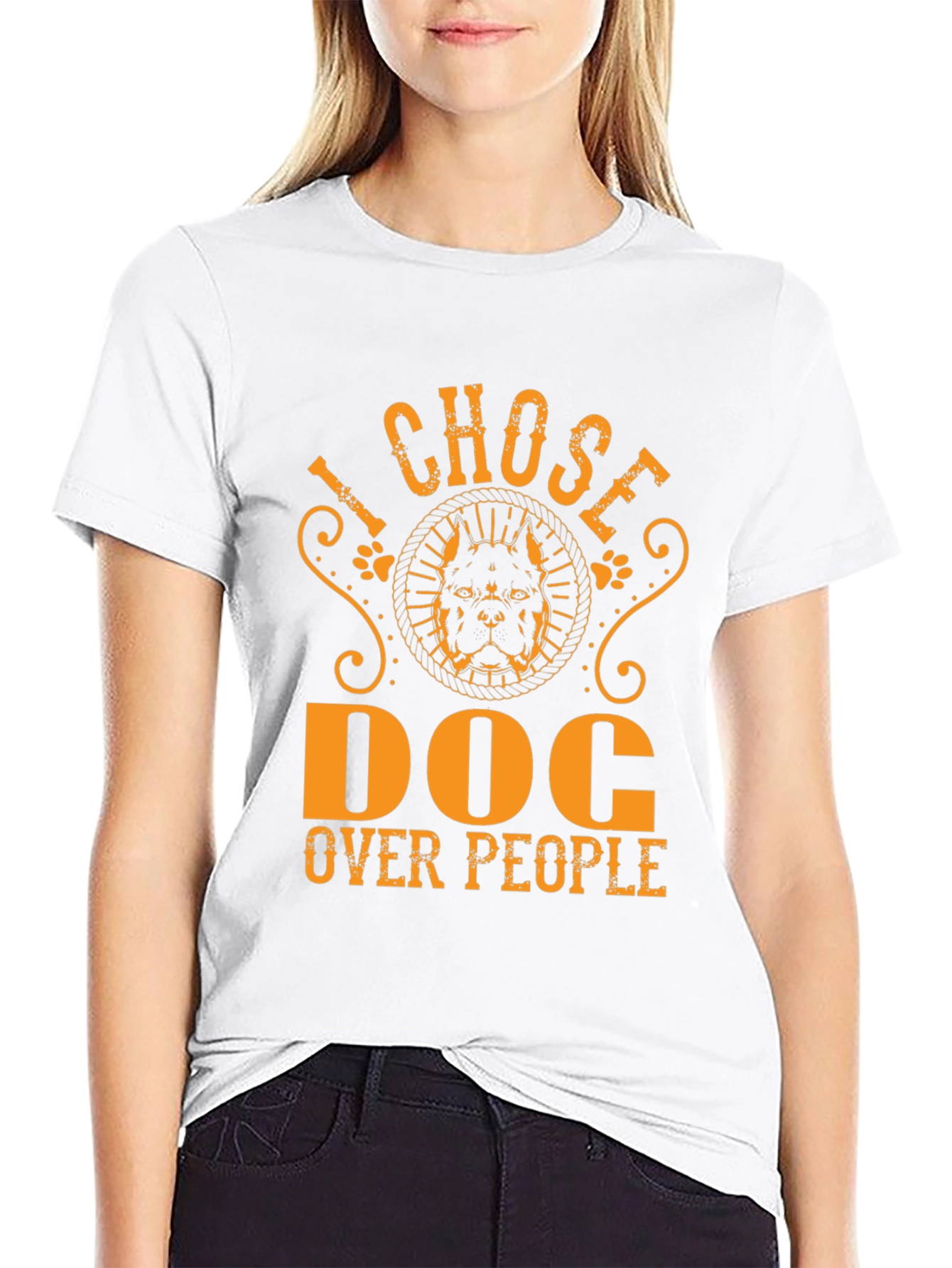 I Chose Dog Over People T-Shirt