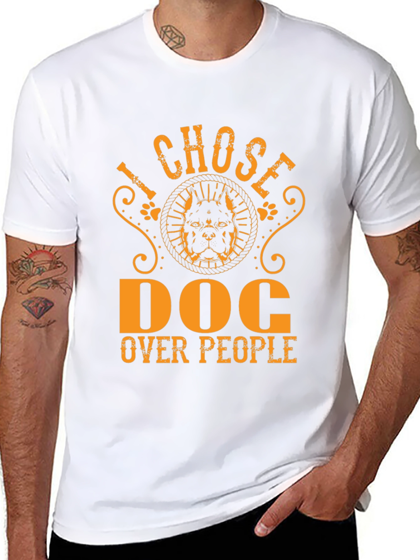I Chose Dog Over People T-Shirt