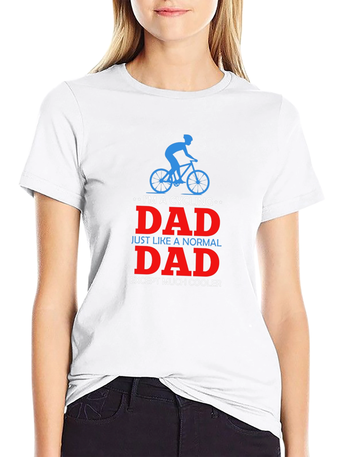 Cycling Dad T-Shirt - Cool Fathers Day Gift