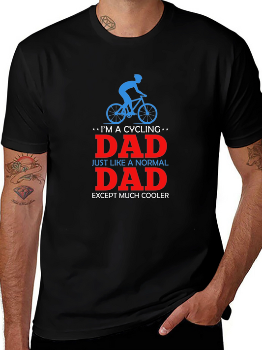 Cycling Dad T-Shirt - Cool Fathers Day Gift