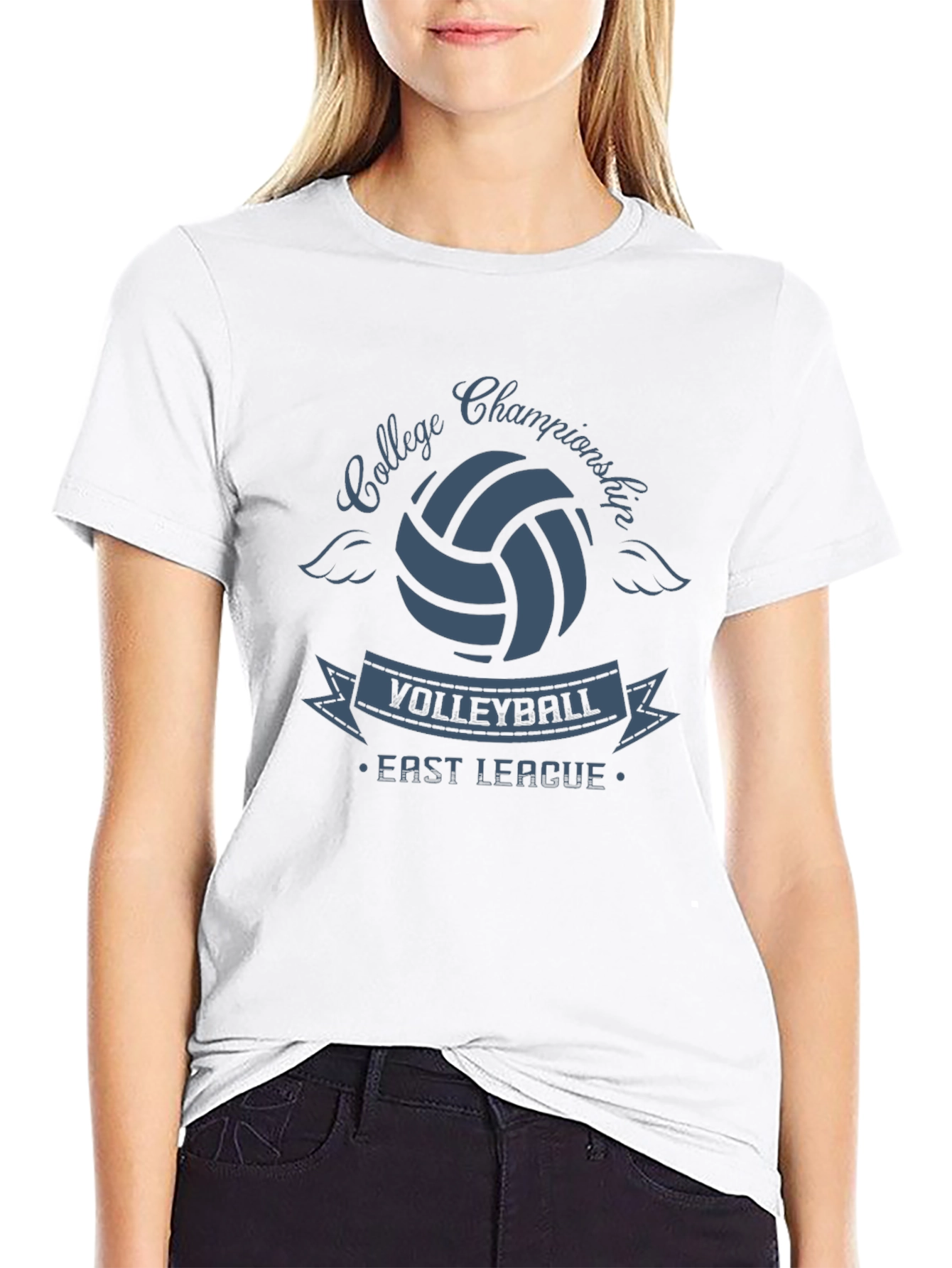 College Volleyball Championship T-Shirt