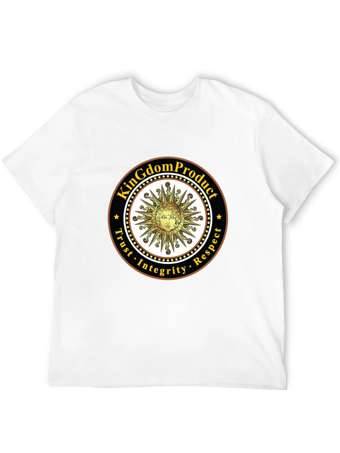 KingDom Product Black Graphic Tee