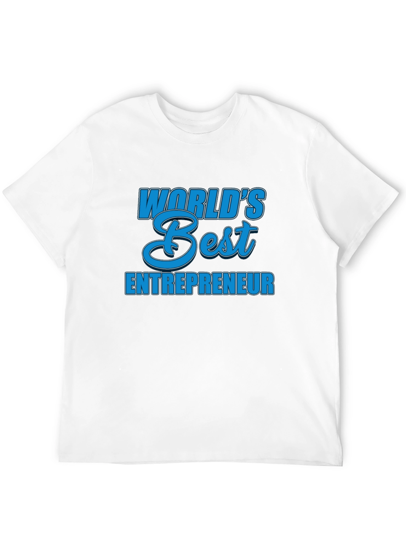 Worlds Best Entrepreneur T-Shirt - Black