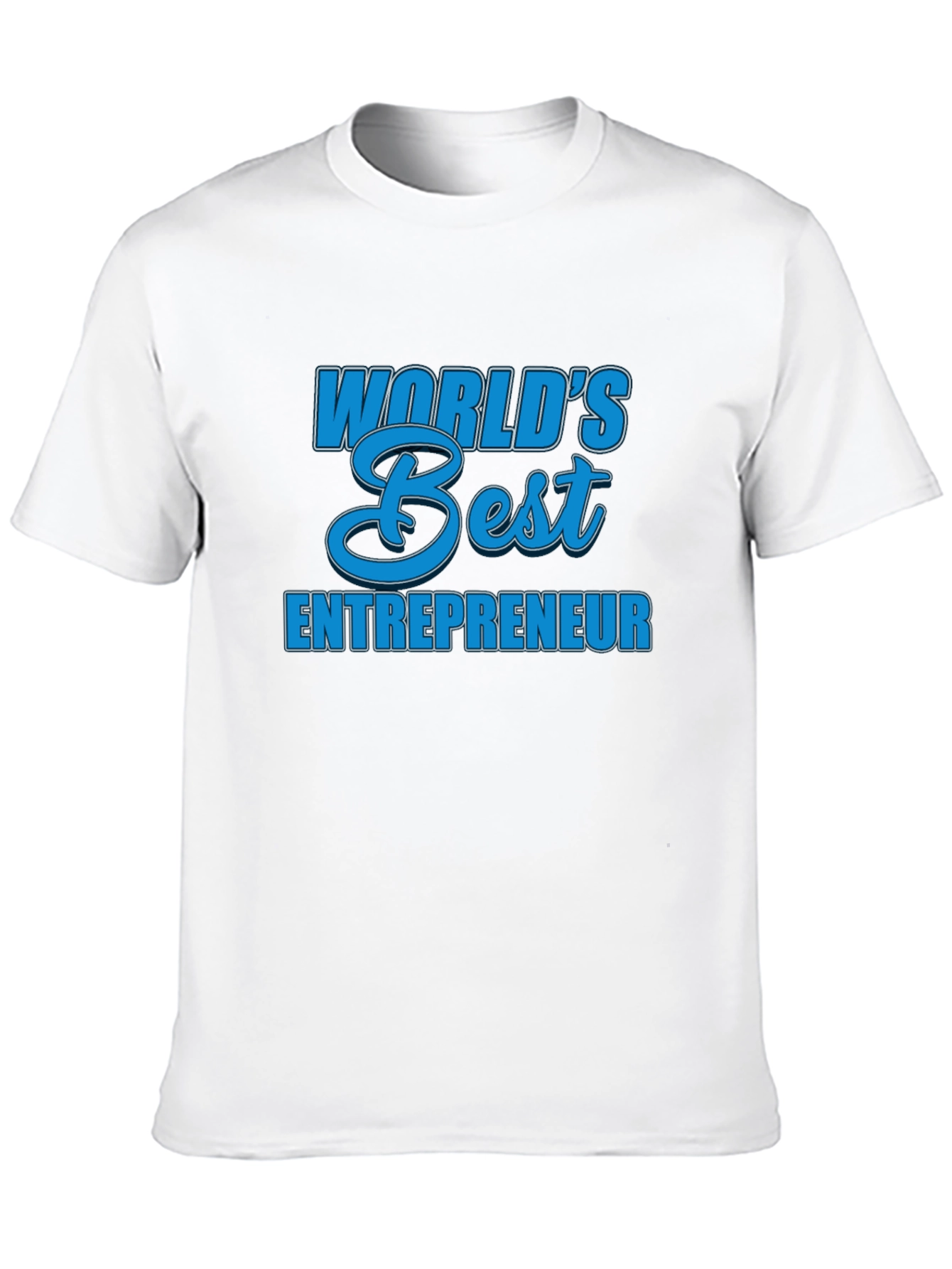 Worlds Best Entrepreneur T-Shirt - Black