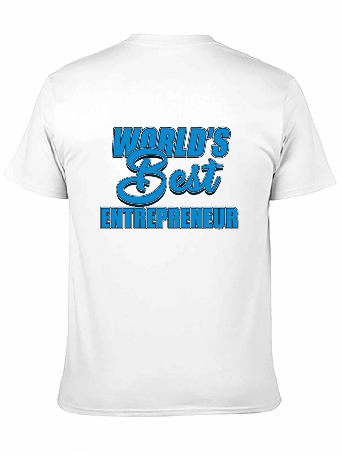 Worlds Best Entrepreneur T-Shirt - Black