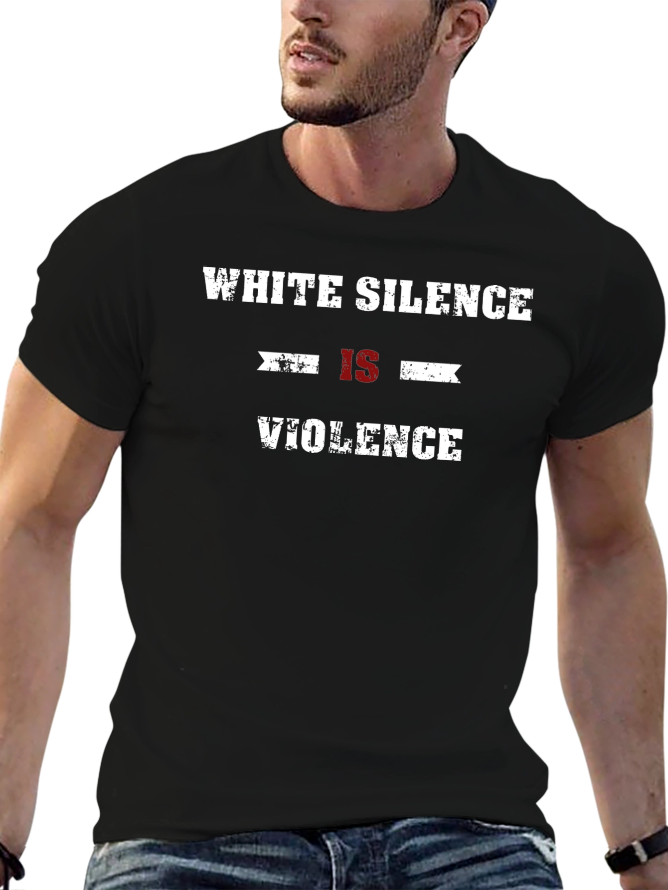 White Silence is Violence Graphic T-Shirt