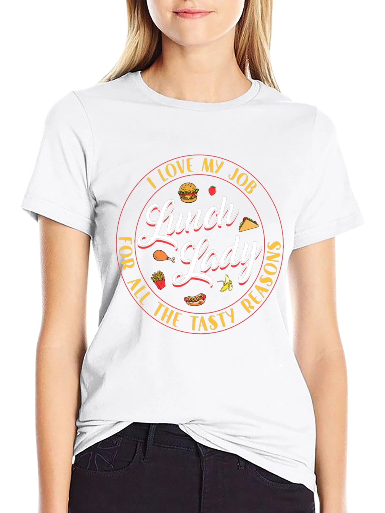 Lunch Lady T-Shirt - I Love My Job!