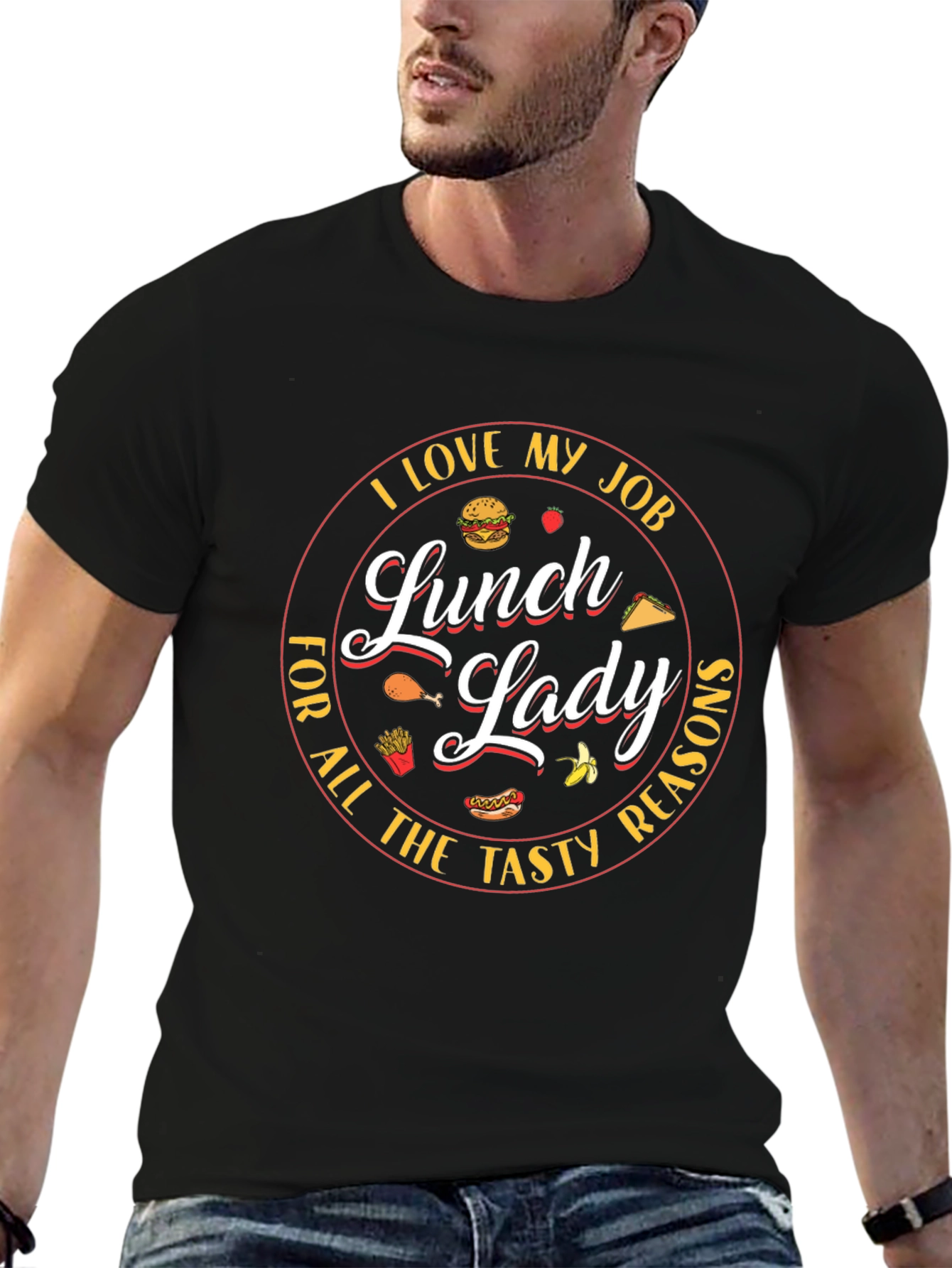 Lunch Lady T-Shirt - I Love My Job!