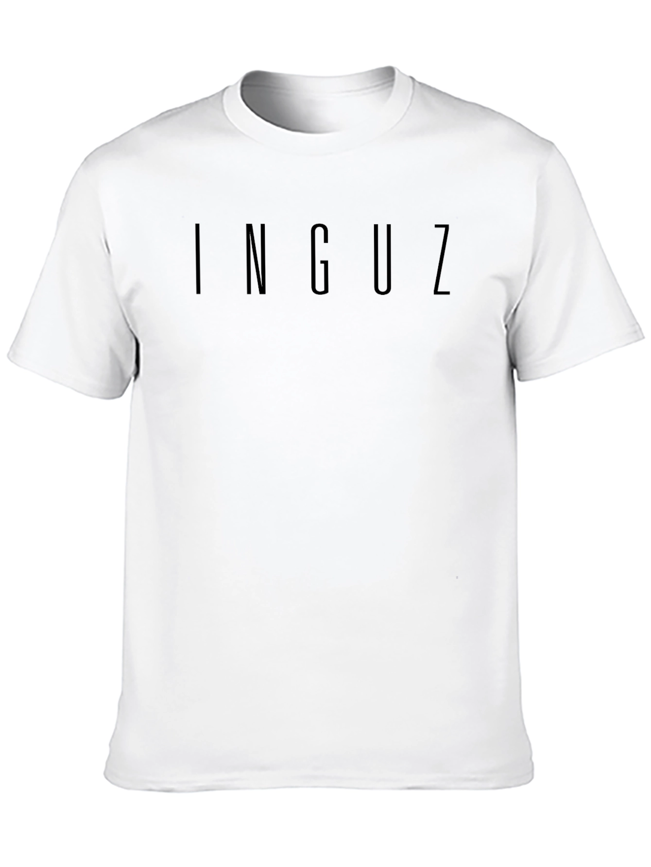 INGUZ Black Crew Neck T-Shirt
