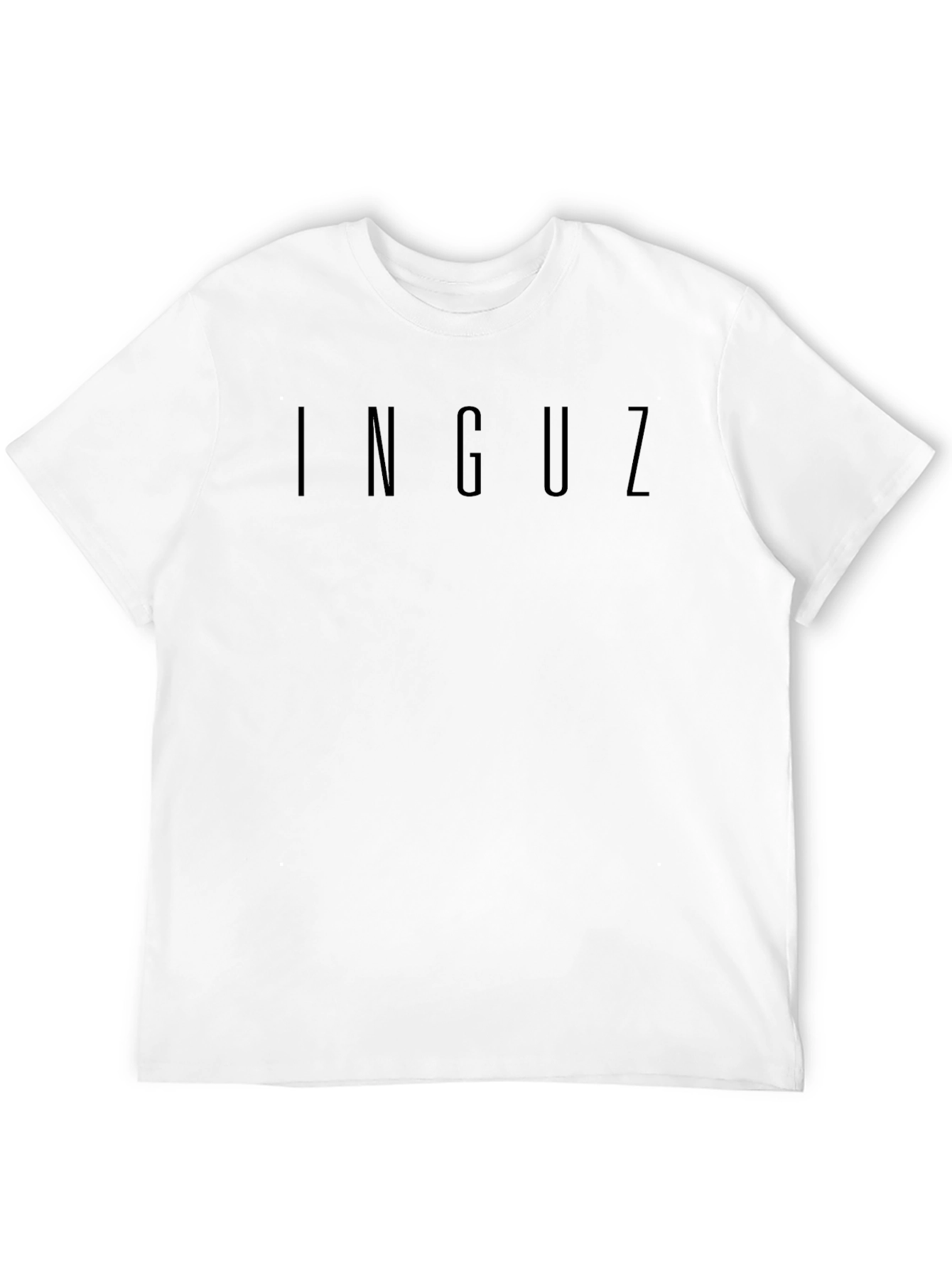 INGUZ Black Crew Neck T-Shirt