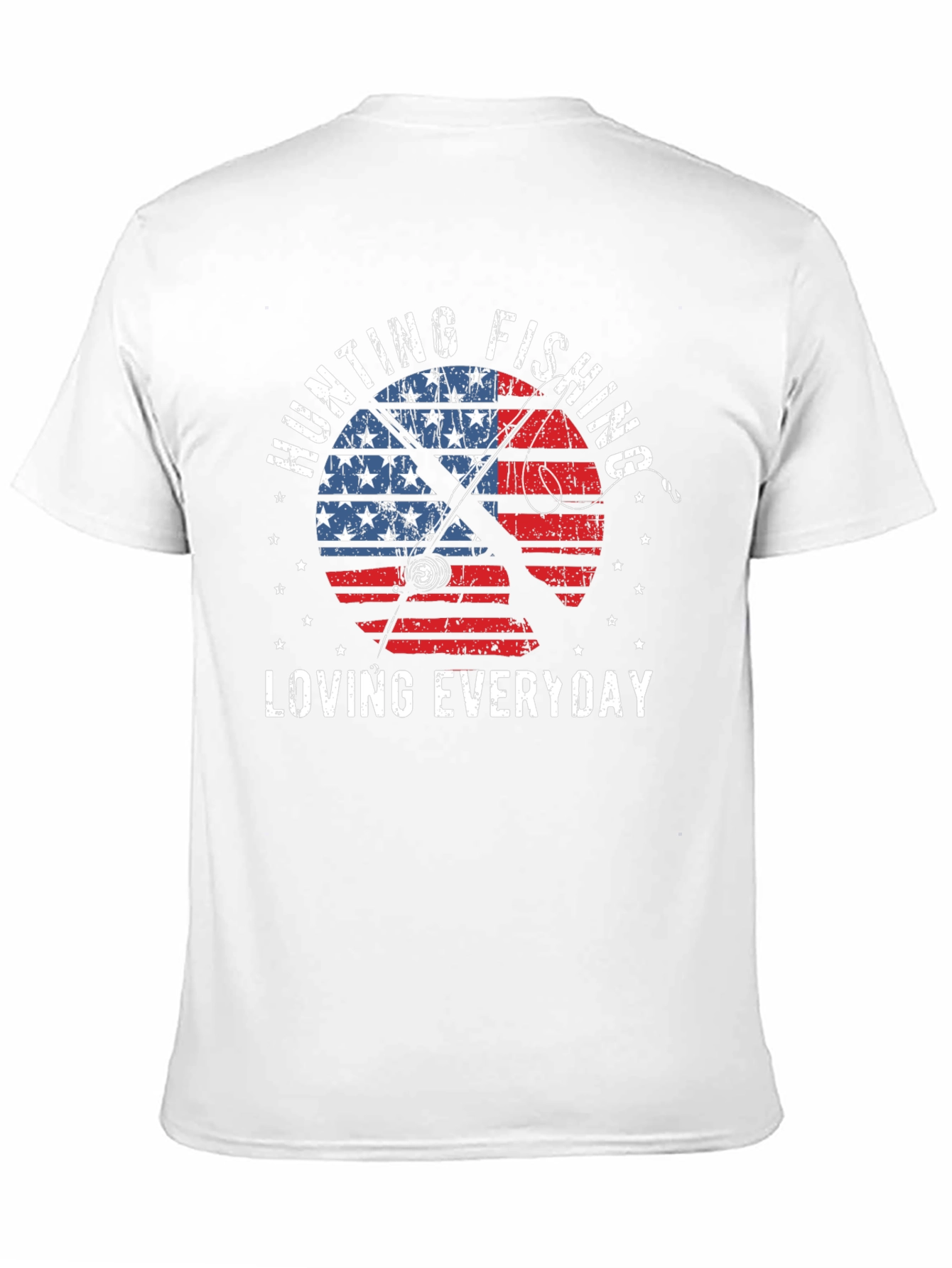Hunting Fishing Everyday Patriotic T-Shirt