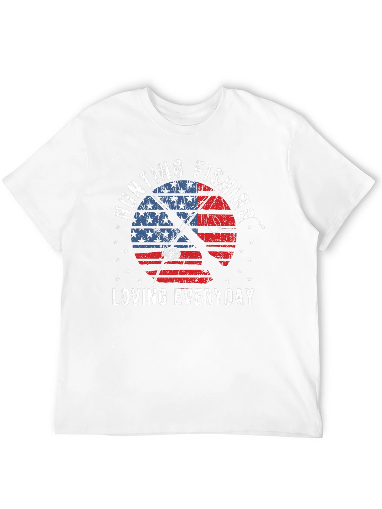 Hunting Fishing Everyday Patriotic T-Shirt