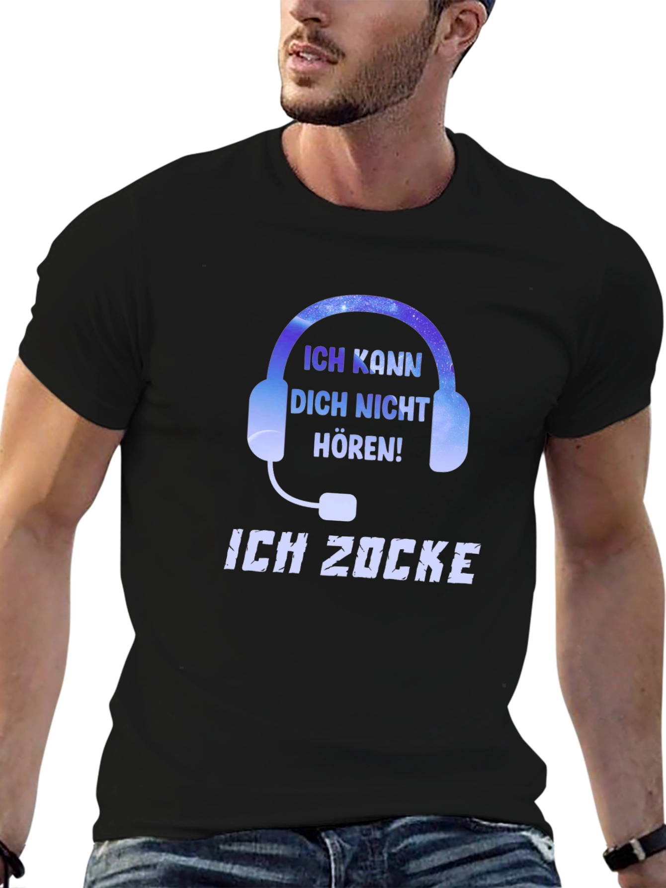 Ich Zocke Gamer T-Shirt - Cant Hear You!