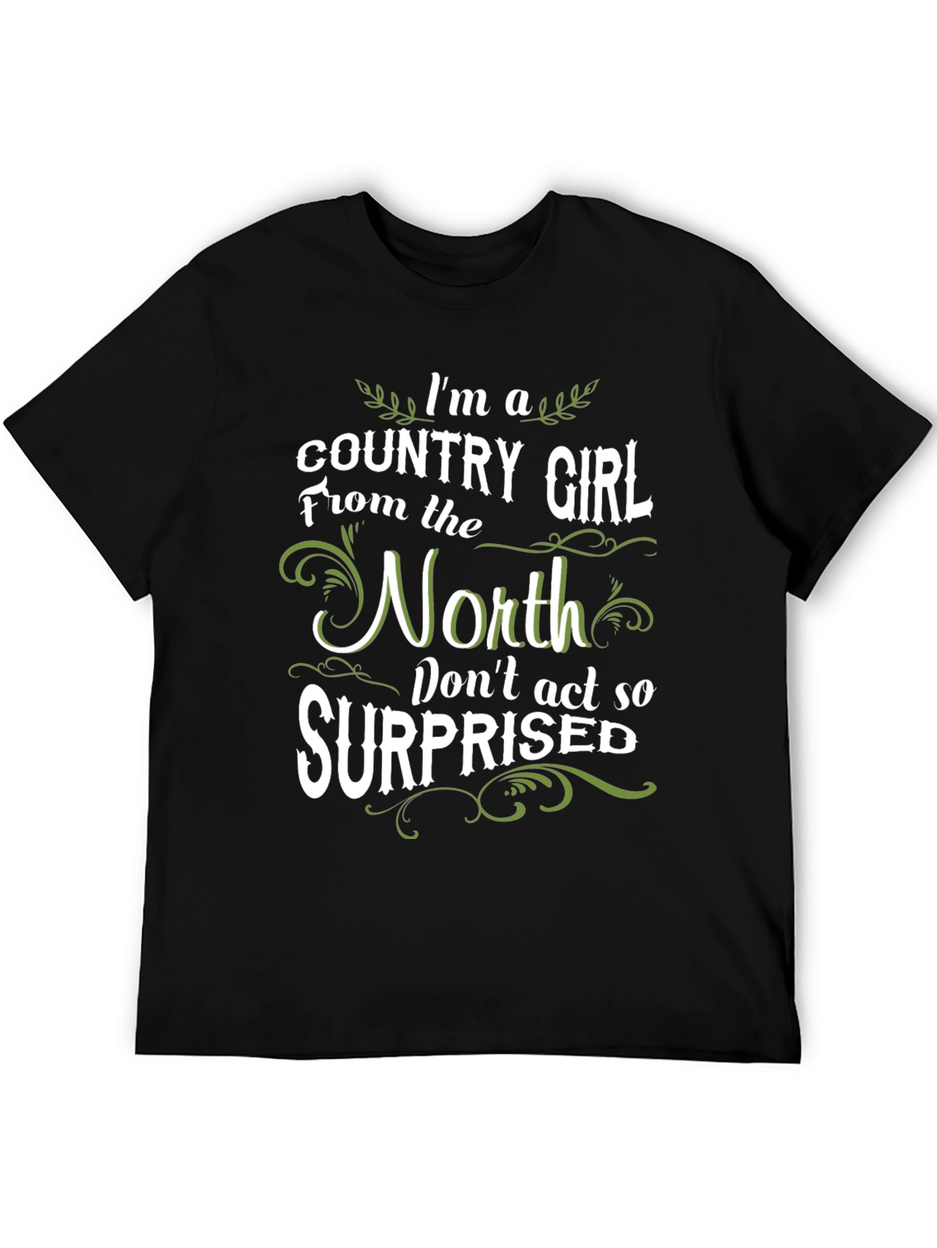 Country Girl From The North Graphic T-Shirt